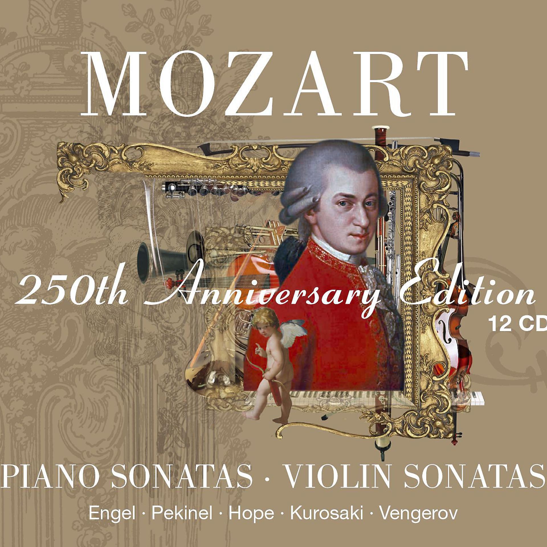 Постер альбома Mozart : Piano Works & Violin Sonatas