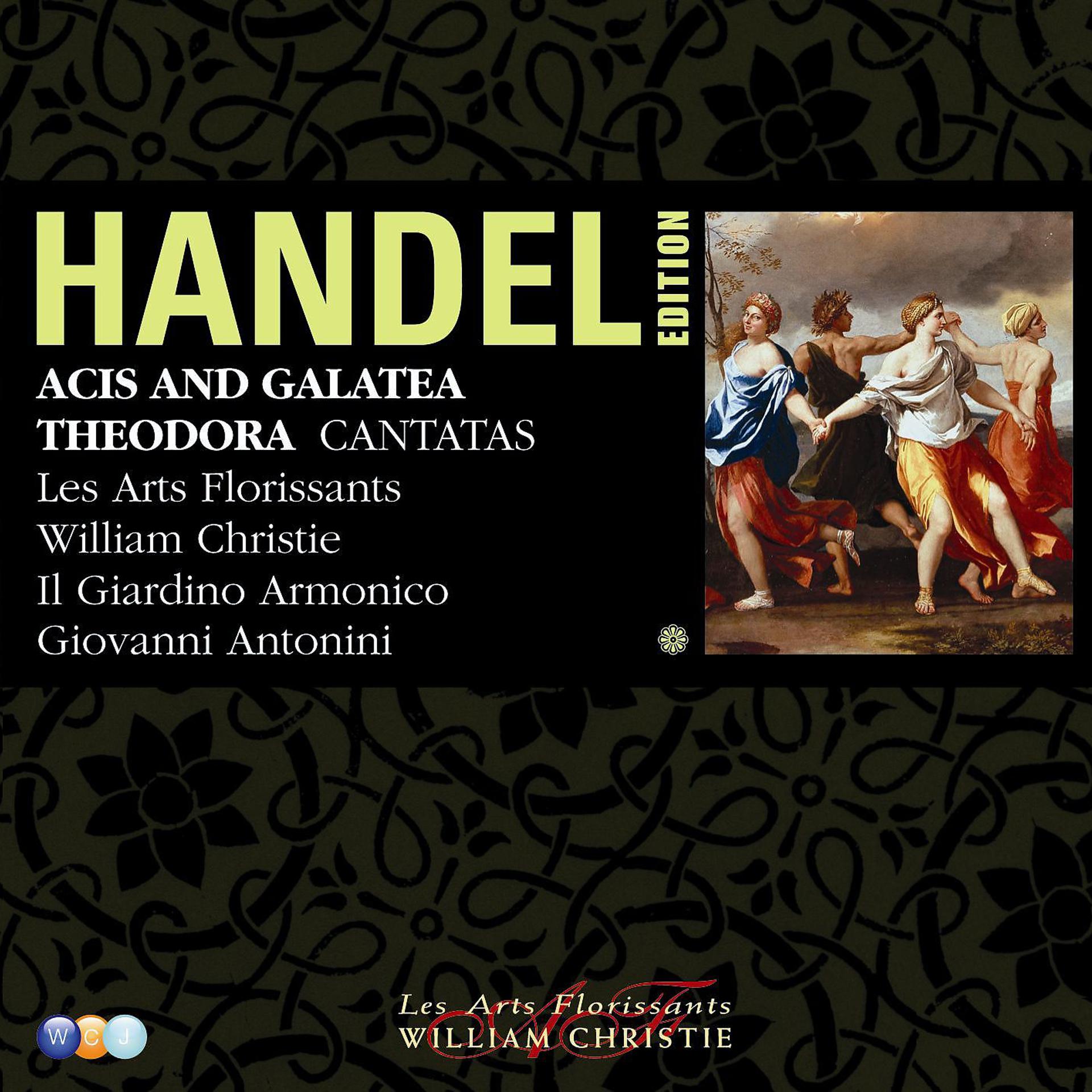 Постер альбома Handel Edition Volume 8 - Acis and Galatea, Theodora, Agrippina condotta a morire, Armida abbandonata, La Lucrezia