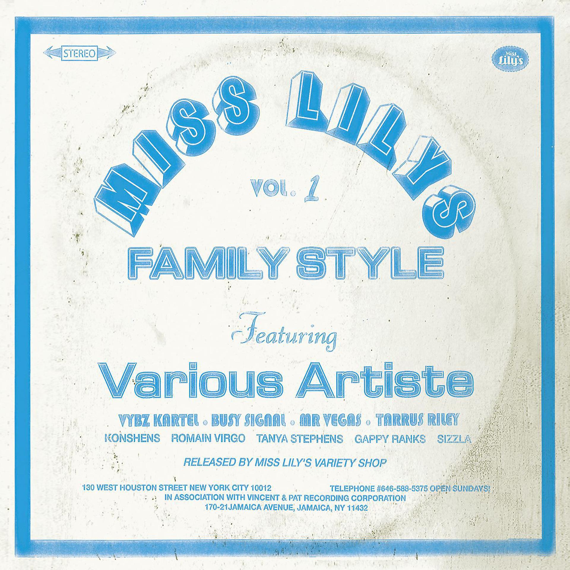 Постер альбома Miss Lilys Family Style
