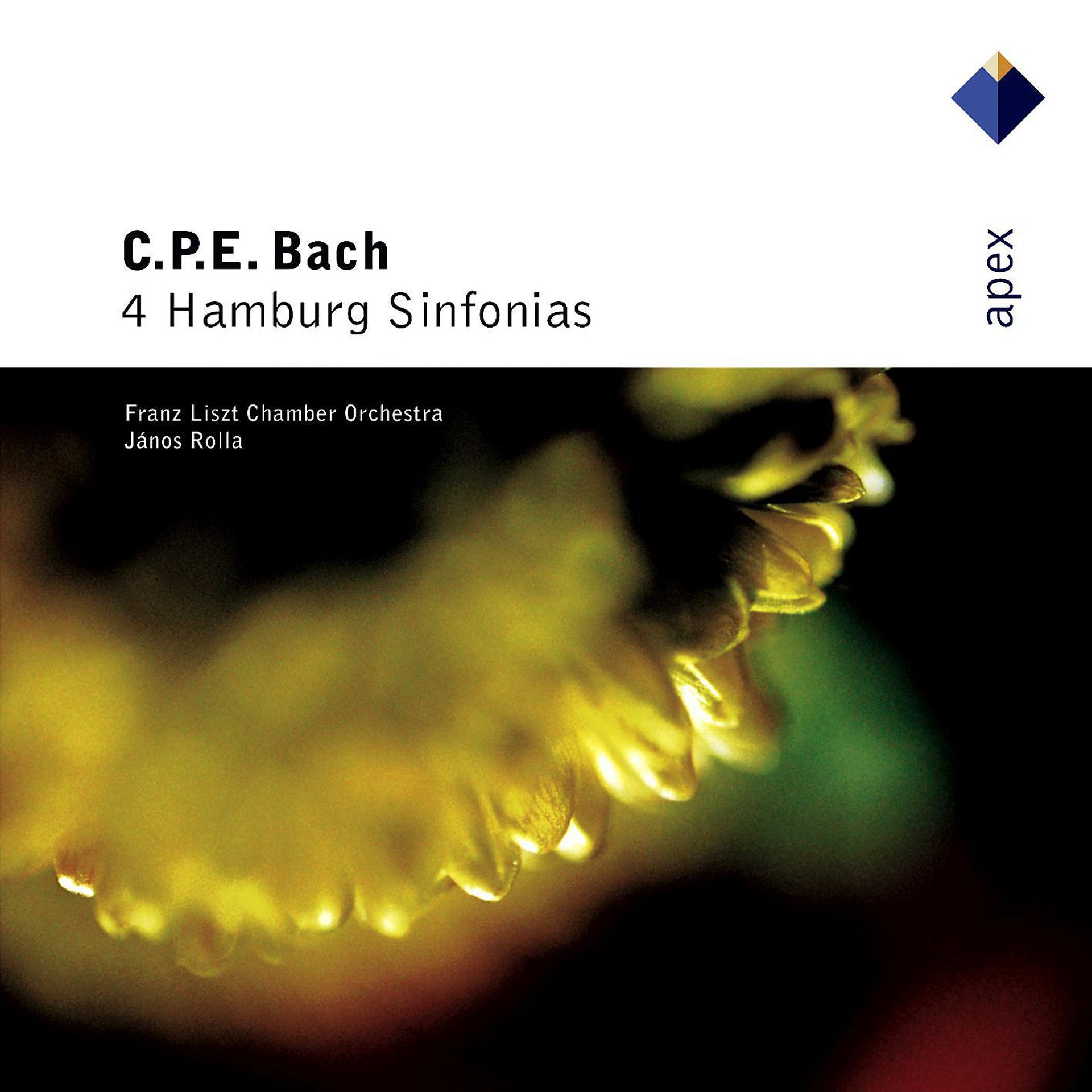Постер альбома Bach, CPE : 4 Hamburg Sinfonias  -  Apex