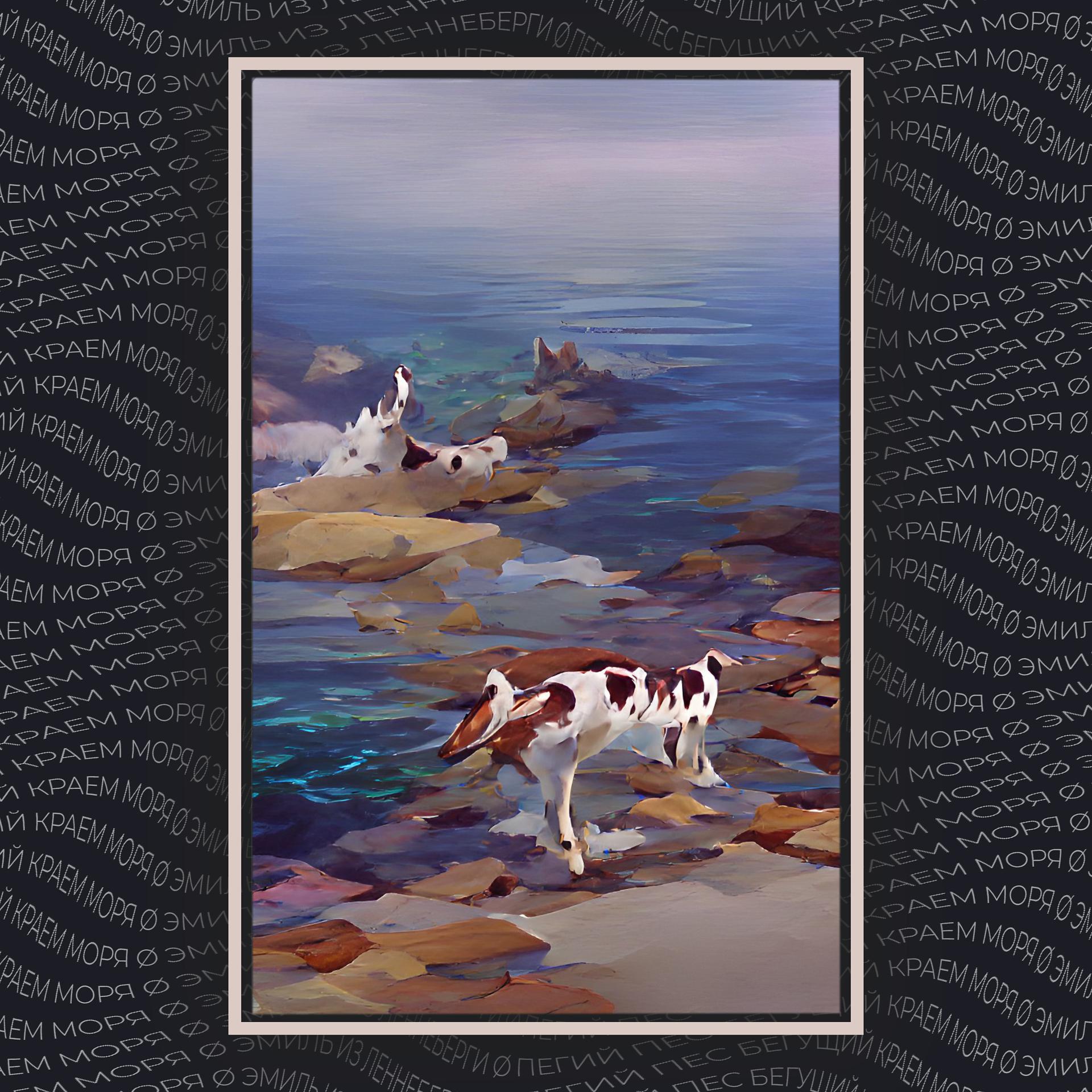 Постер альбома Пегий пёс, бегущий краем моря