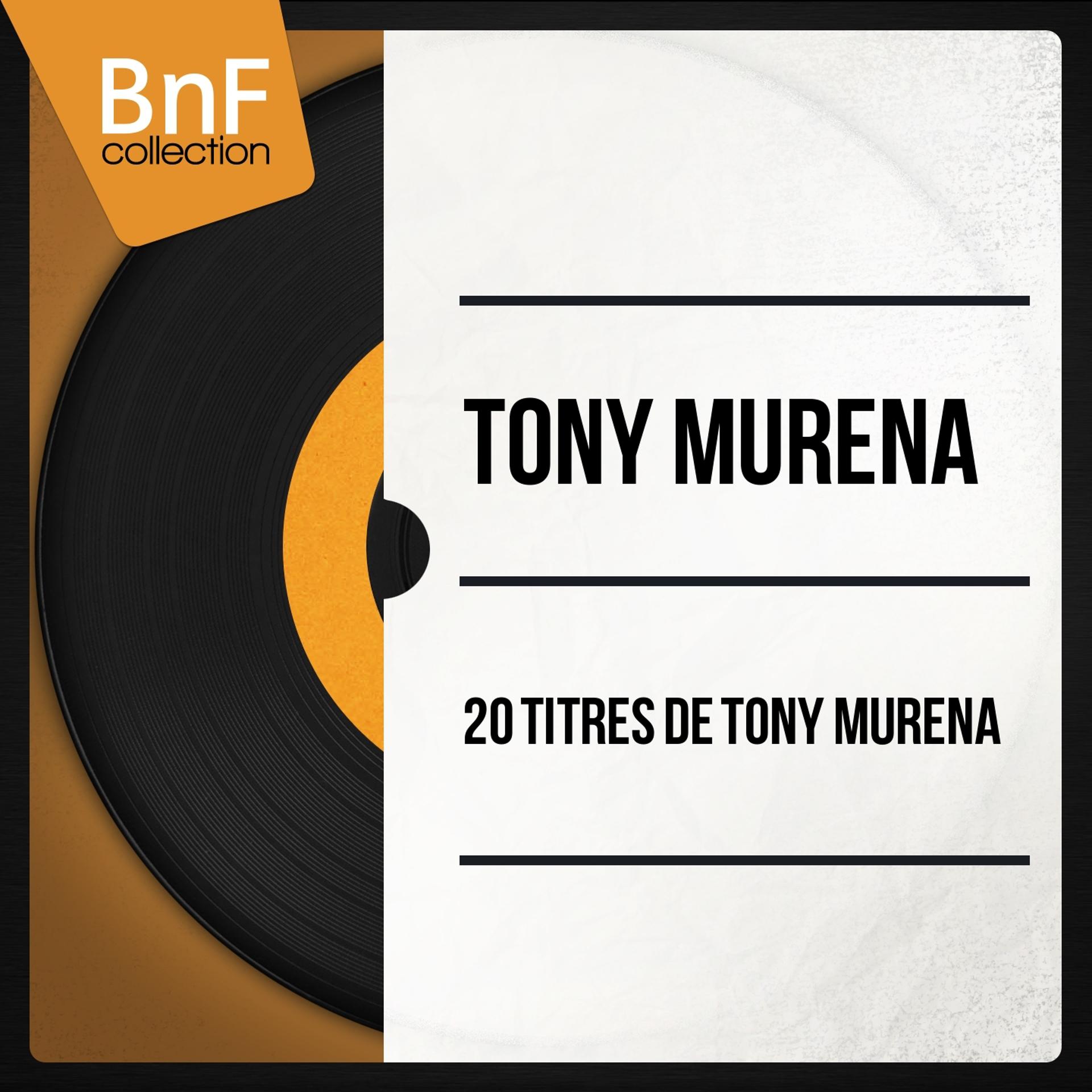 Постер альбома 20 titres de Tony Murena (Mono Version)