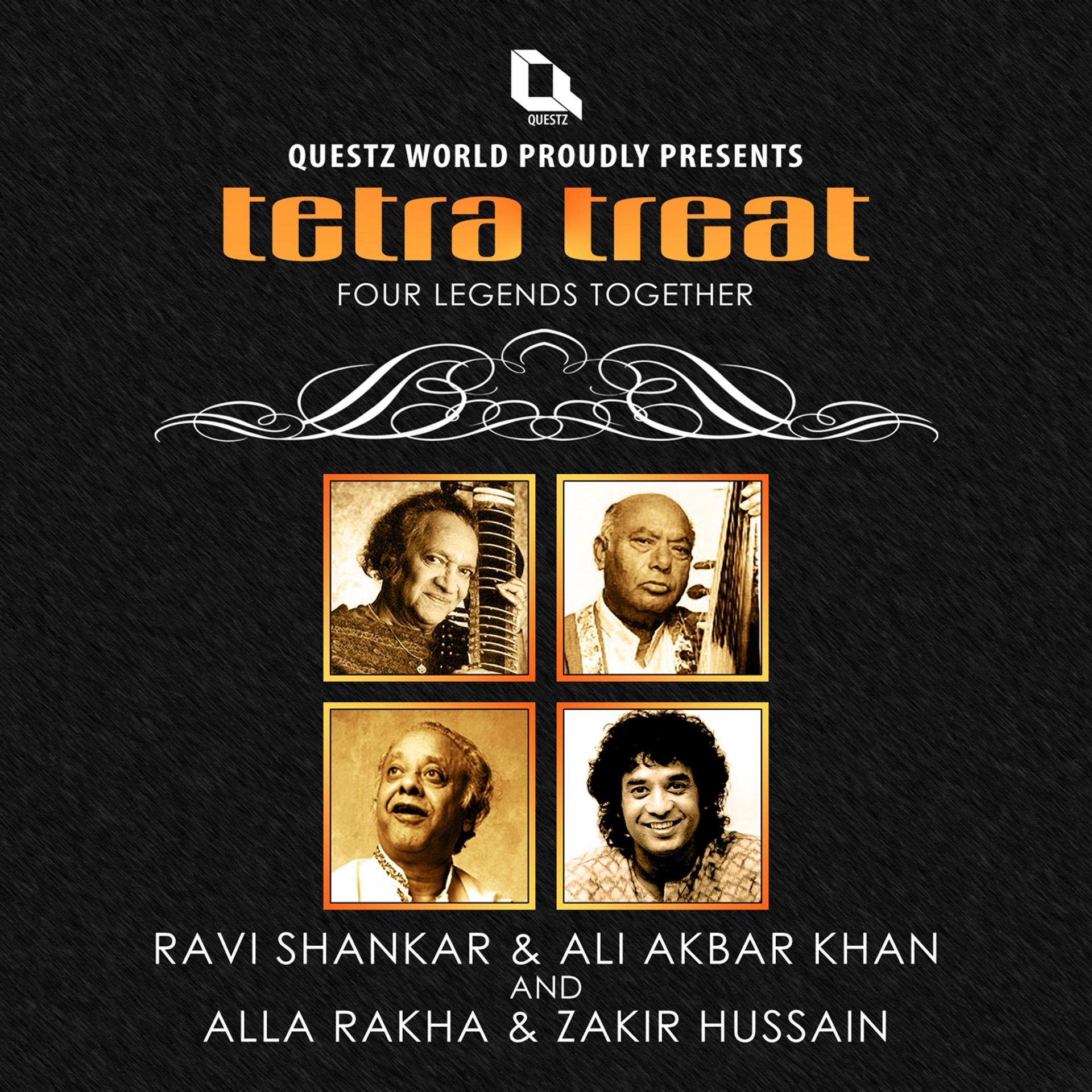 Постер альбома Tetra Treat (Indian Classical Sitar & Sarod)