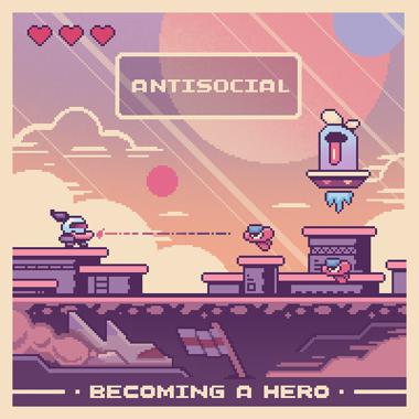 Постер к треку Becoming A Hero - Antisocial