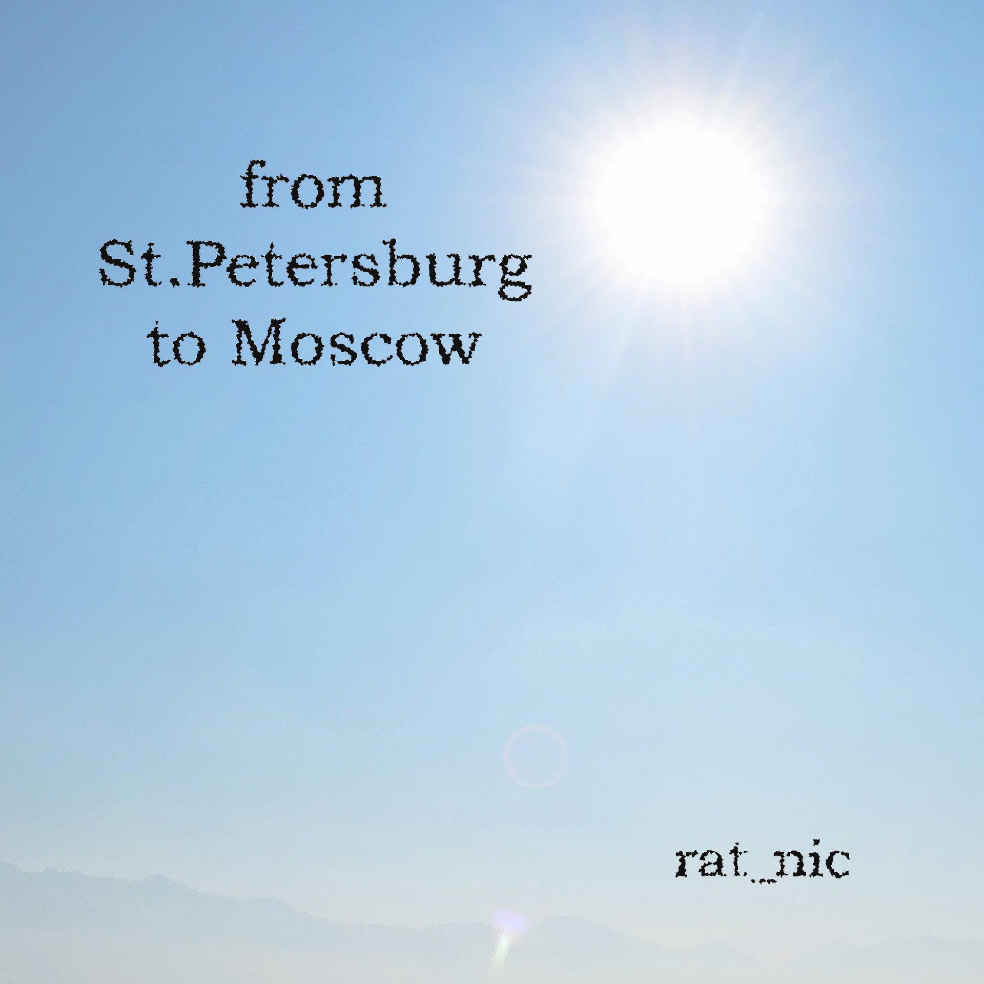 Постер альбома from St. Petersburg to Moscow