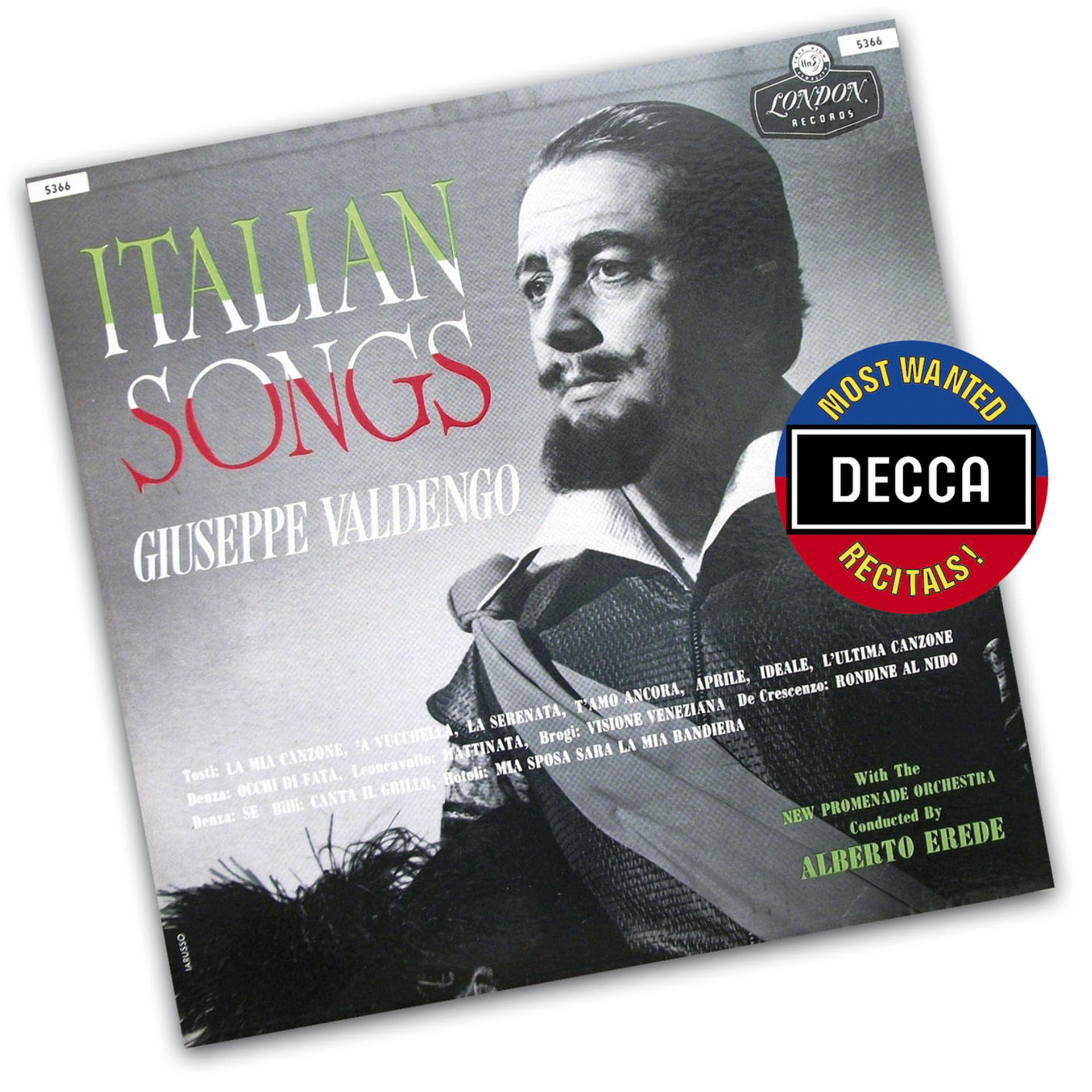 Постер альбома Giuseppe Valdengo - Italian Songs