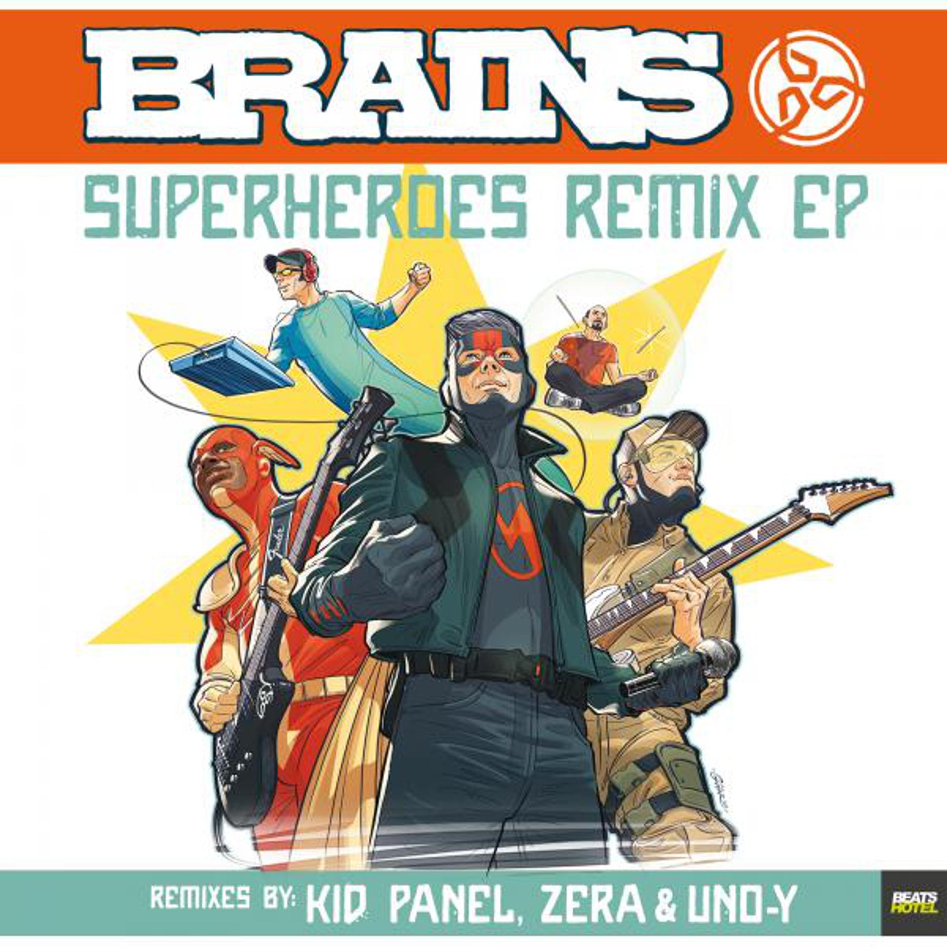 Постер альбома Superheroes Remix EP