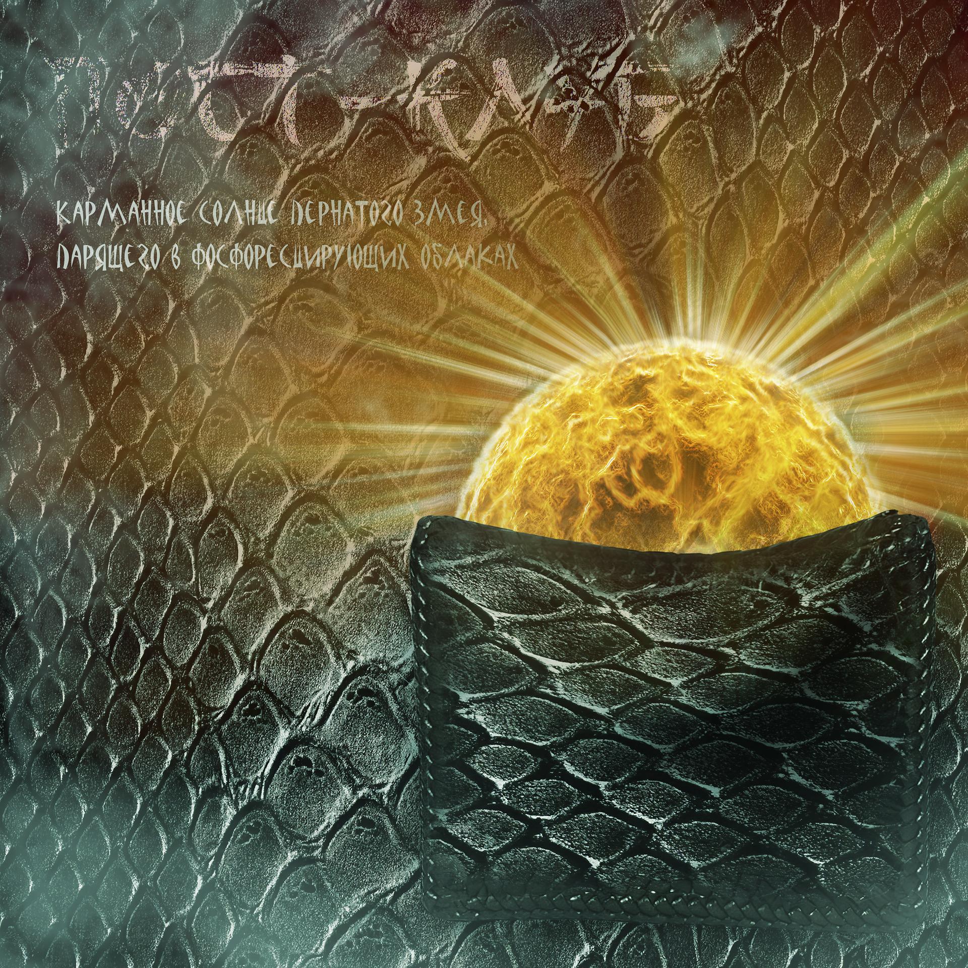 Постер альбома Карманное солнце пернатого змея, парящего в фосфоресцирующих облаках