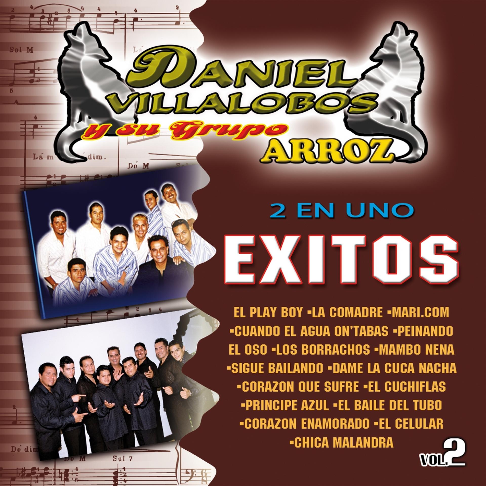 Постер альбома 2 en Uno: Exitos de Daniel Villalobos, Vol. 2