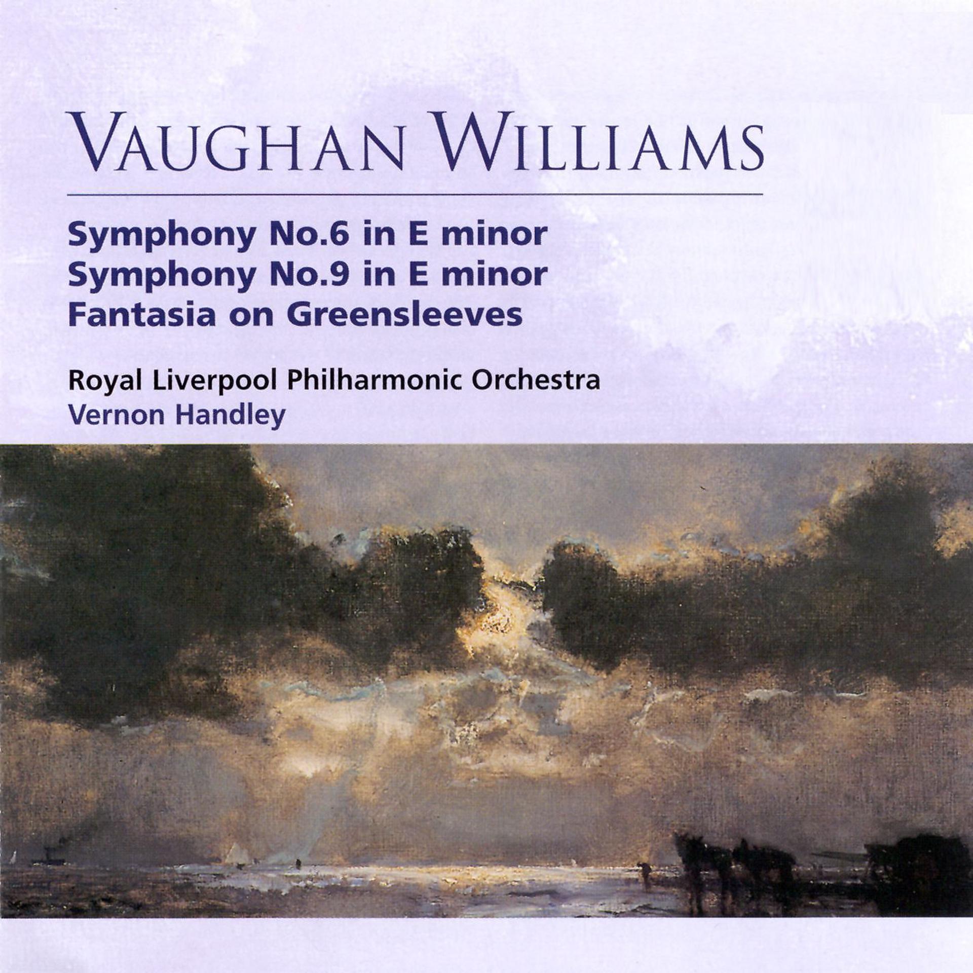 Постер альбома Vaughan Williams Symphonies Nos. 6 & 9, Fantasia on 'Greensleeves'