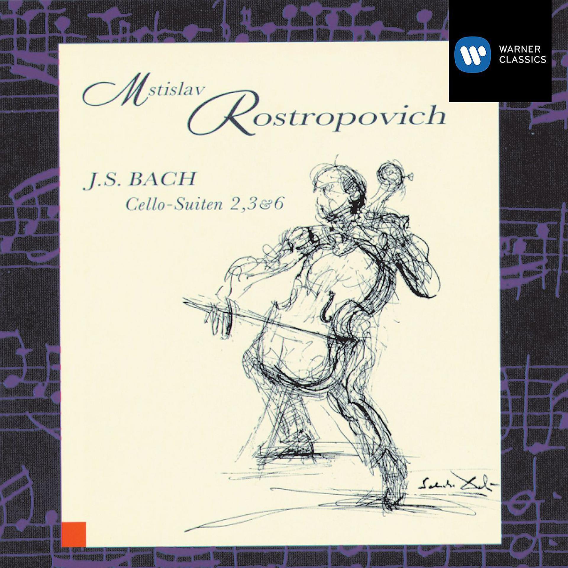 Постер альбома J.S. Bach: Cello Suites 2, 3 & 6
