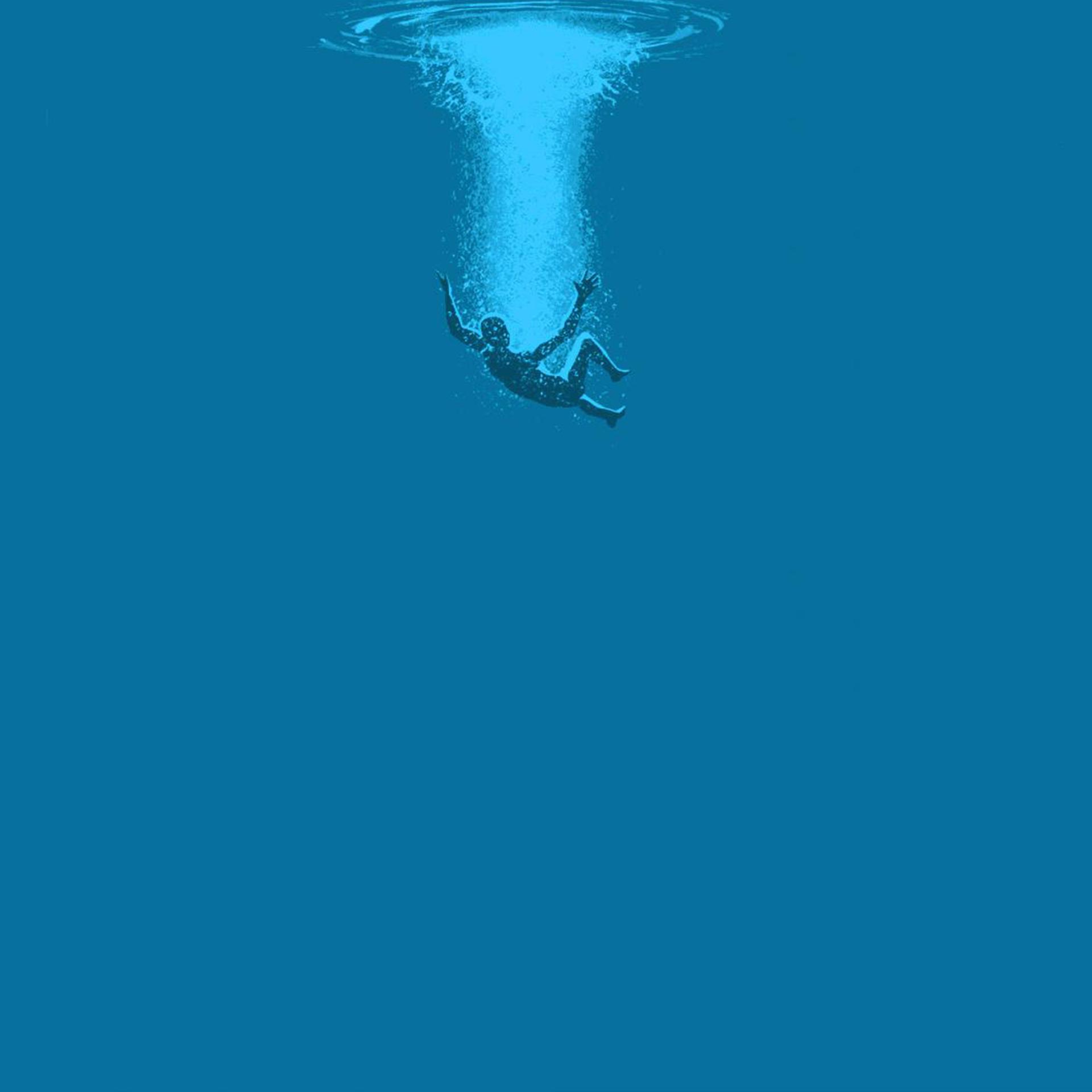 Into the water below. Тонущий человек арт вид сверху. Как выглядит тонущий человек воронка. Тонущий человек под водой обои на телефон. Трек Drown.