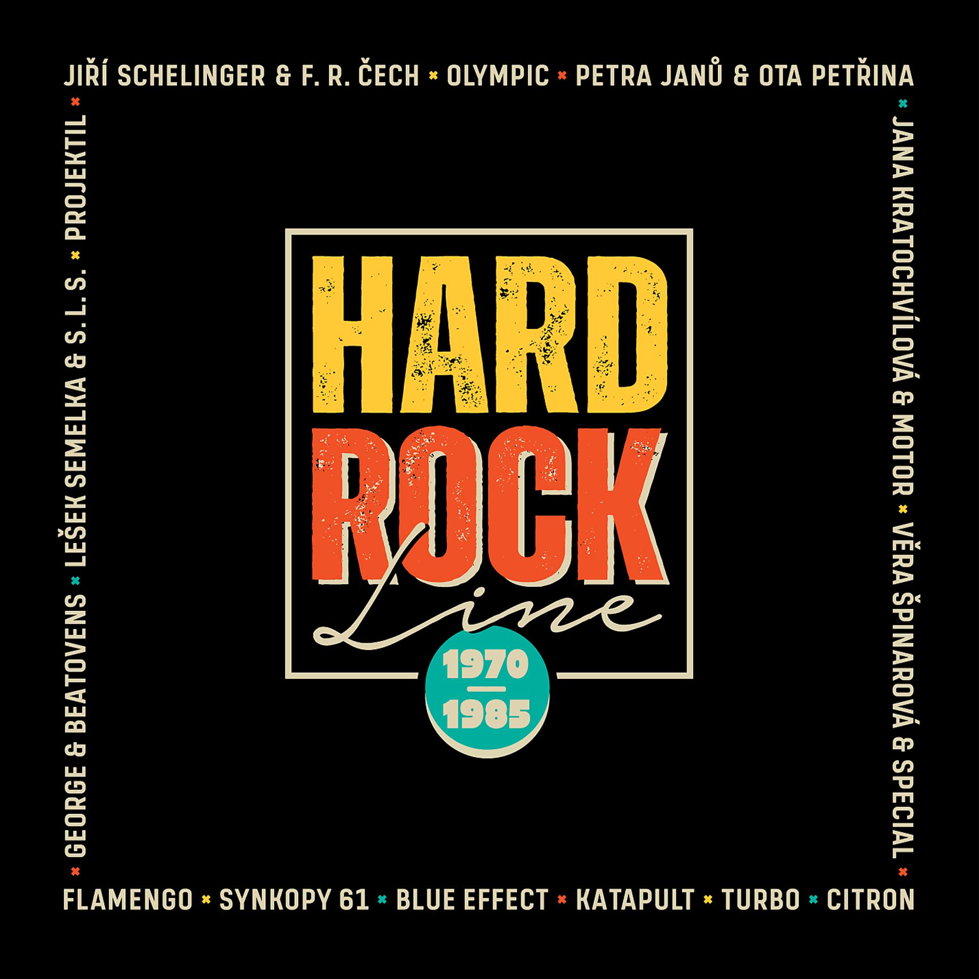 Постер альбома Hard Rock Line 1970-1985
