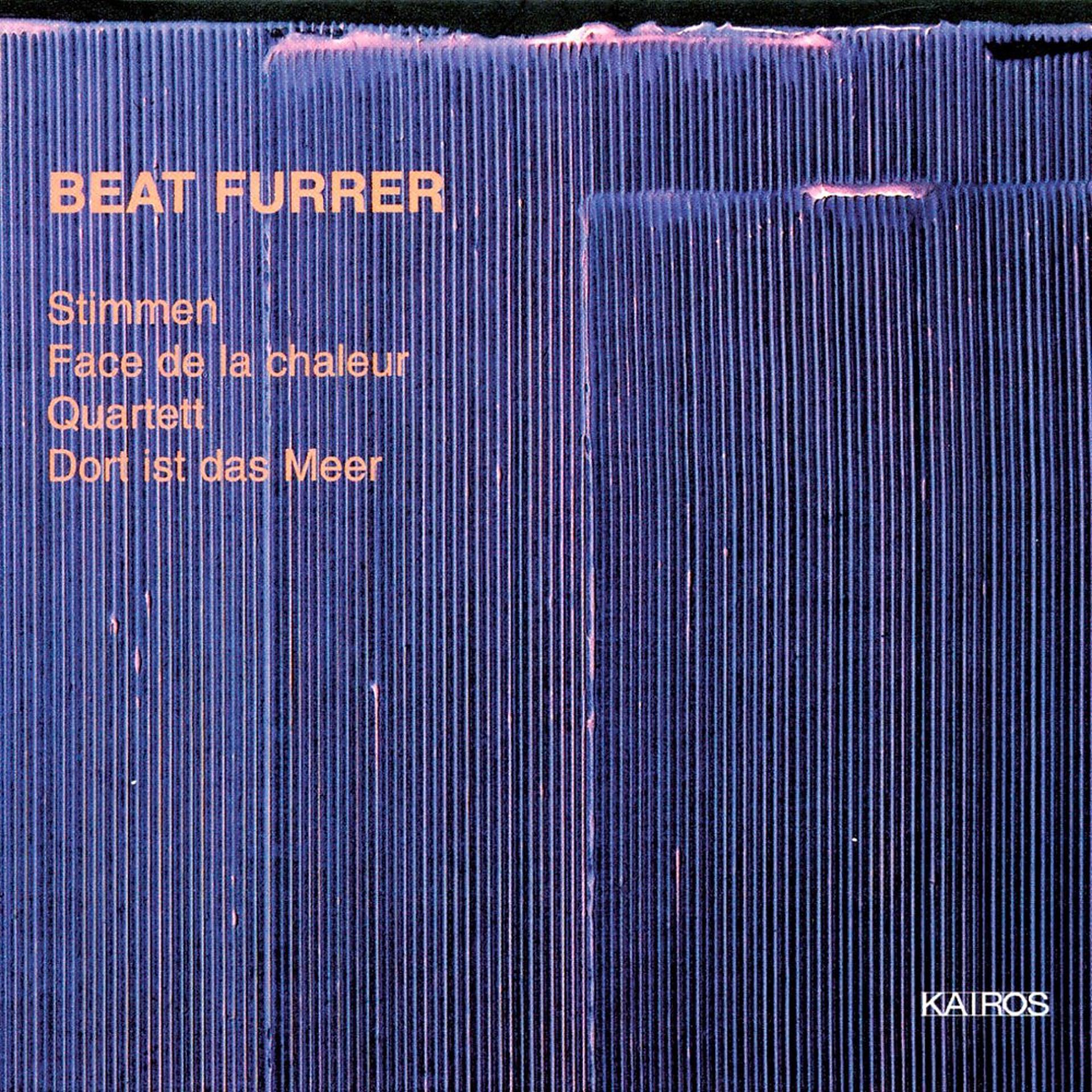 Постер альбома Beat Furrer: Orchestral, Choir and Ensemble Works
