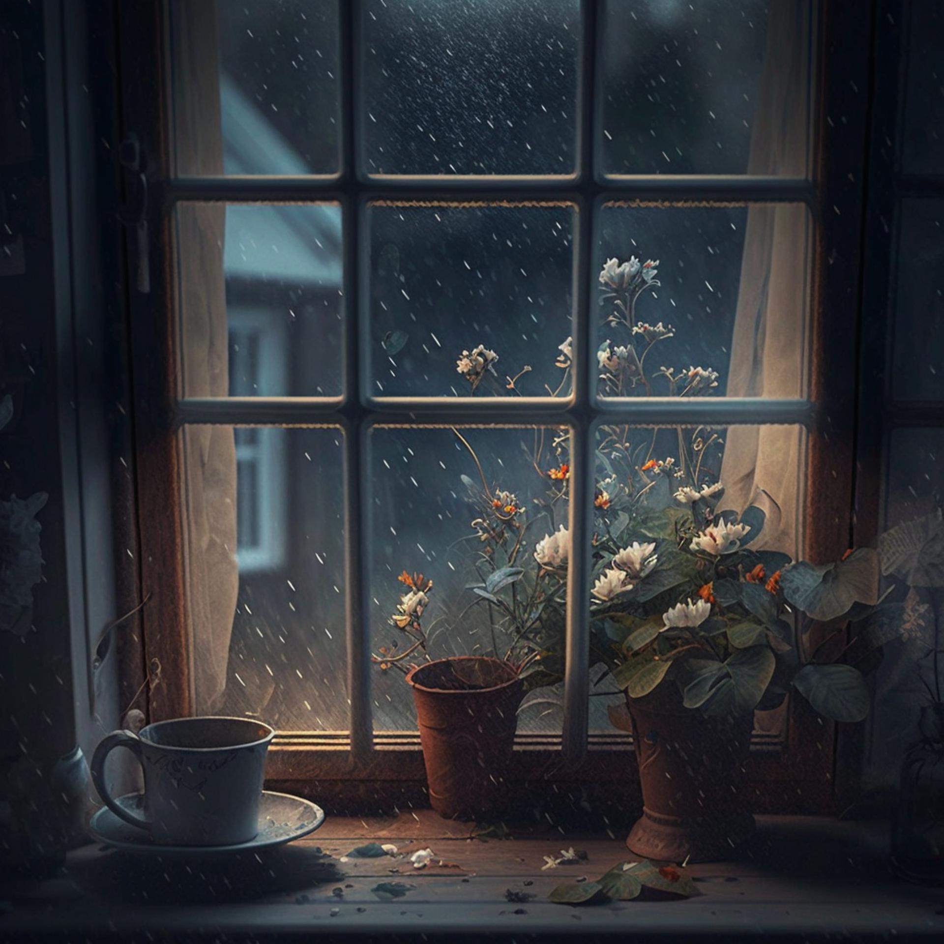 Постер альбома COLD RAIN OUTSIDE THE WINDOW