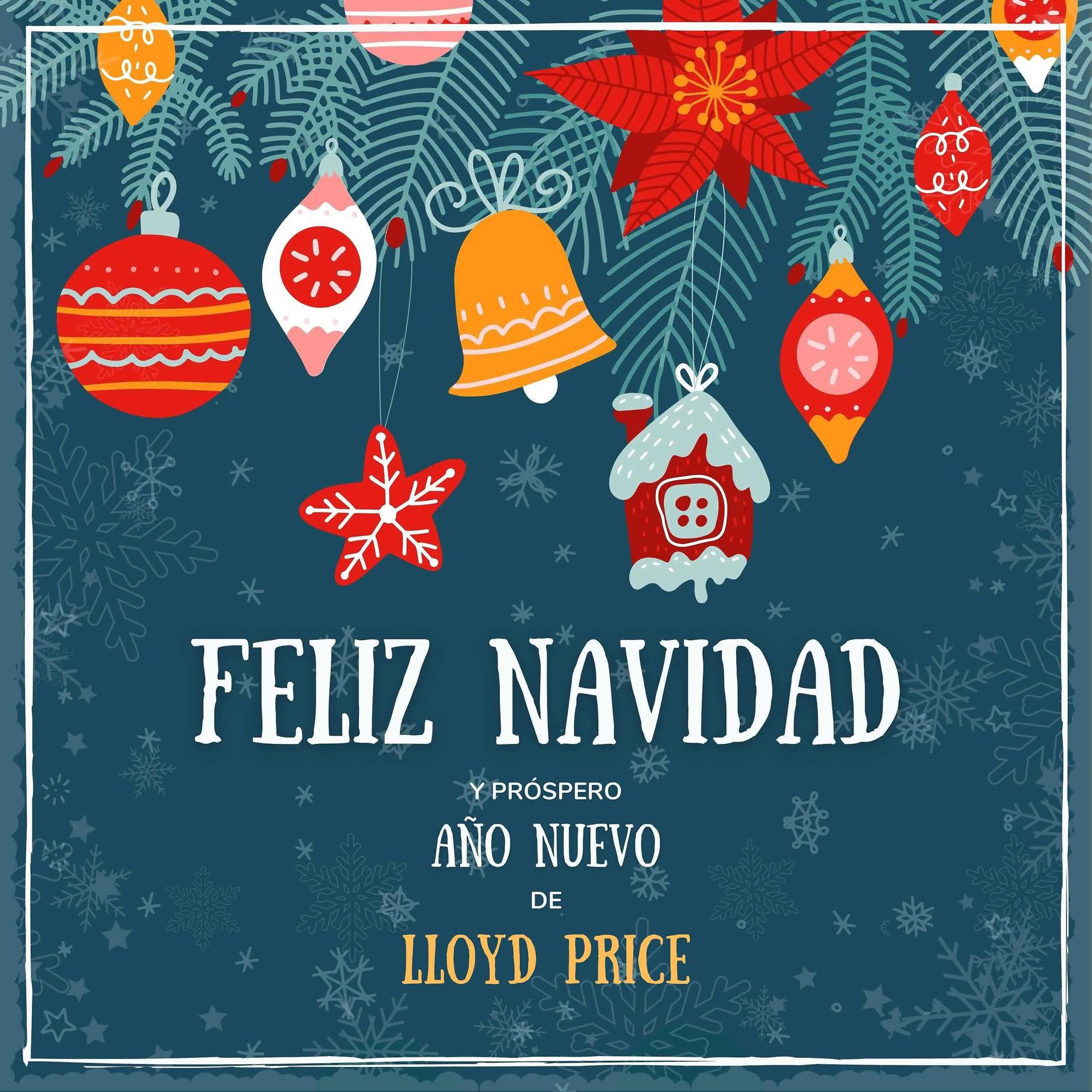 Постер альбома Feliz Navidad y próspero Año Nuevo de Lloyd Price