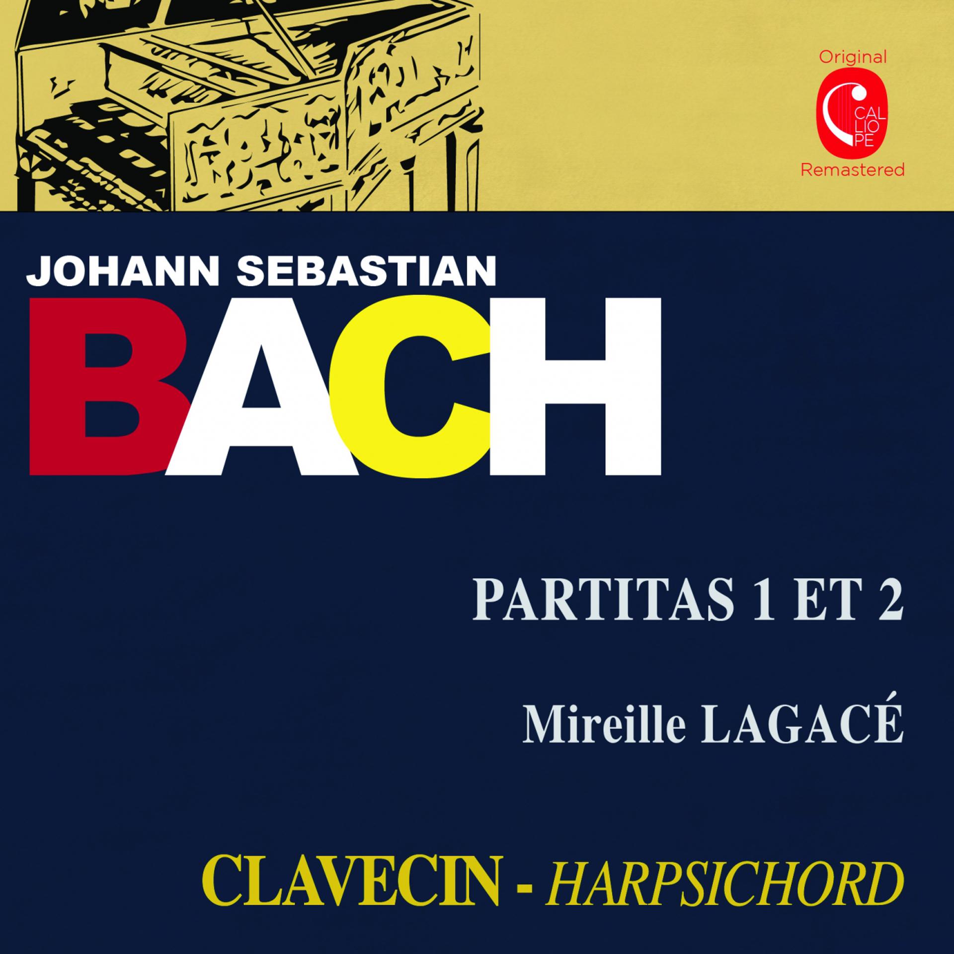 Постер альбома Bach: Partitas No. 1, BWV 825 & No. 2, BWV 826