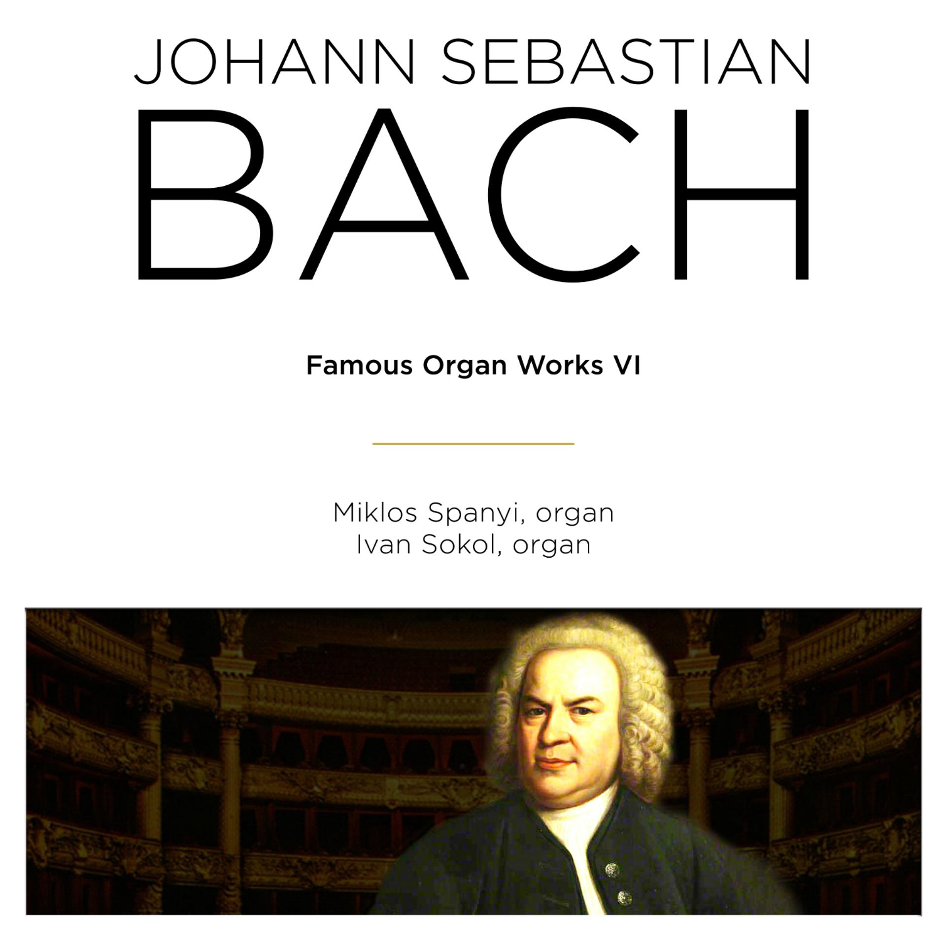 Постер альбома Bach: Famous Organ Works VI