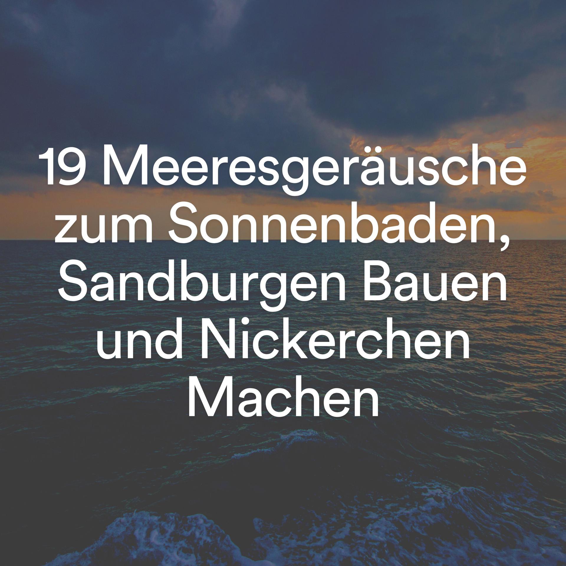 Постер альбома 19 Meeresgeräusche zum Sonnenbaden, Sandburgen Bauen und Nickerchen Machen