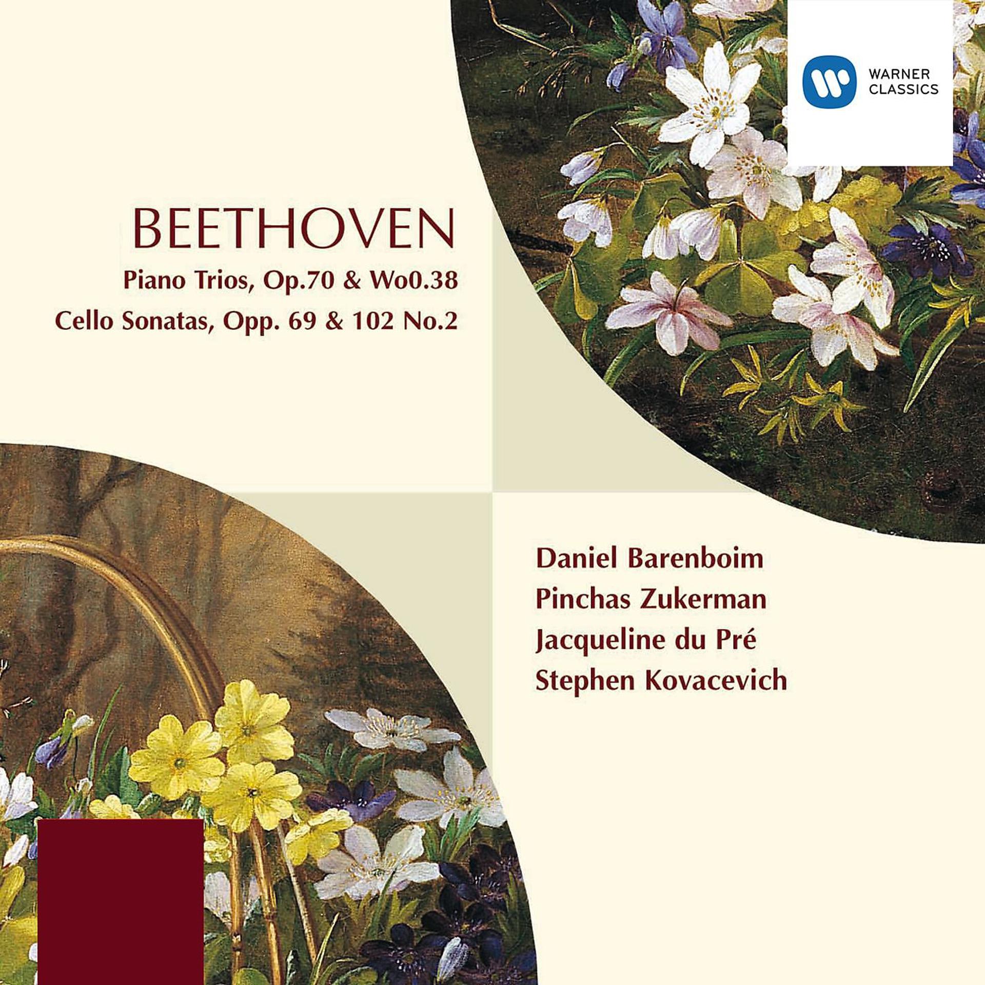 Постер альбома Beethoven : Piano Trios Op.70/WoO.38/Cello Sonatas