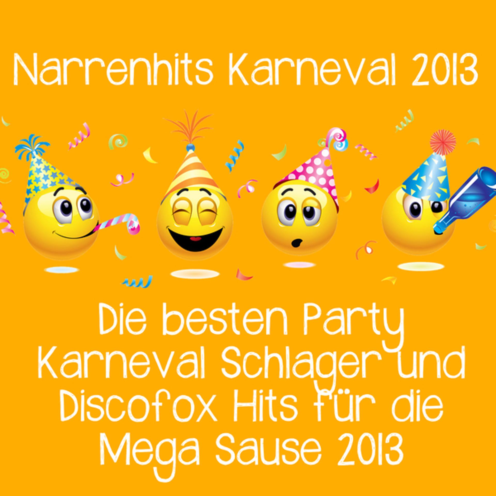 Постер альбома Narrenhits Karneval 2013 - Die besten Party Karneval Schlager und Discofox Hits für die Mega Sause 2013