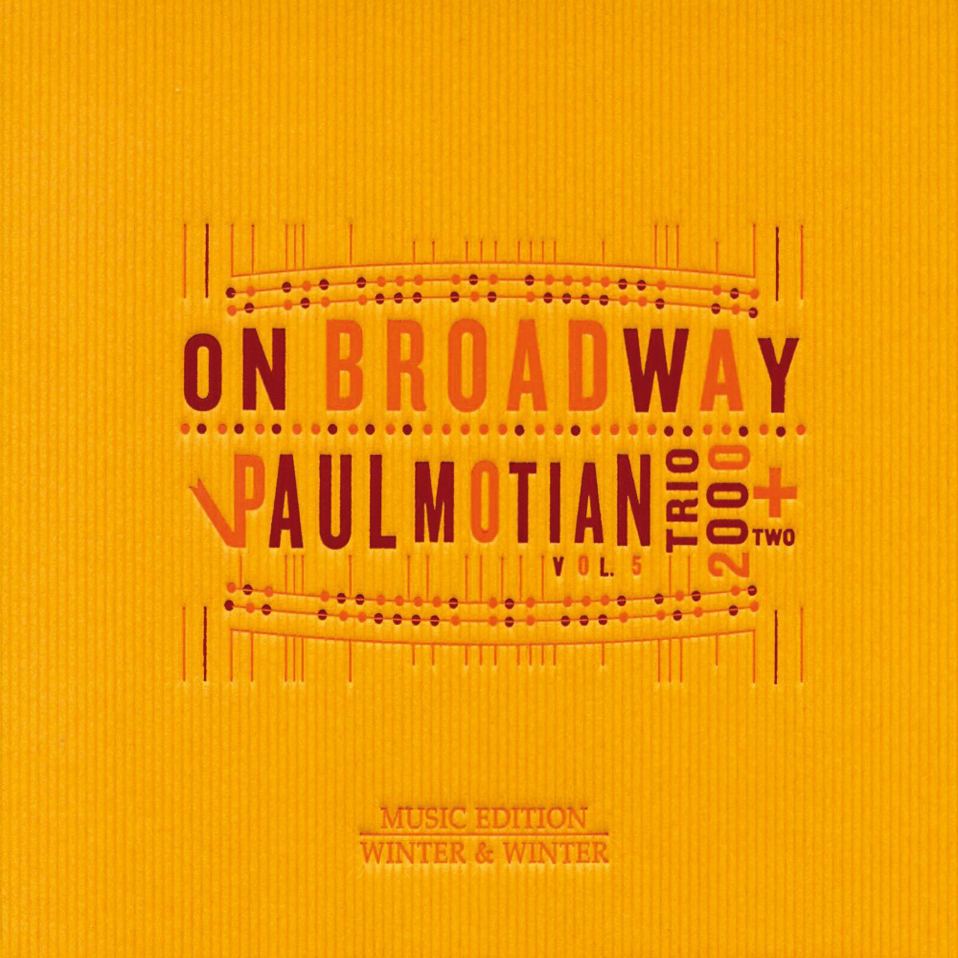 Постер альбома On Broadway, Vol. 5