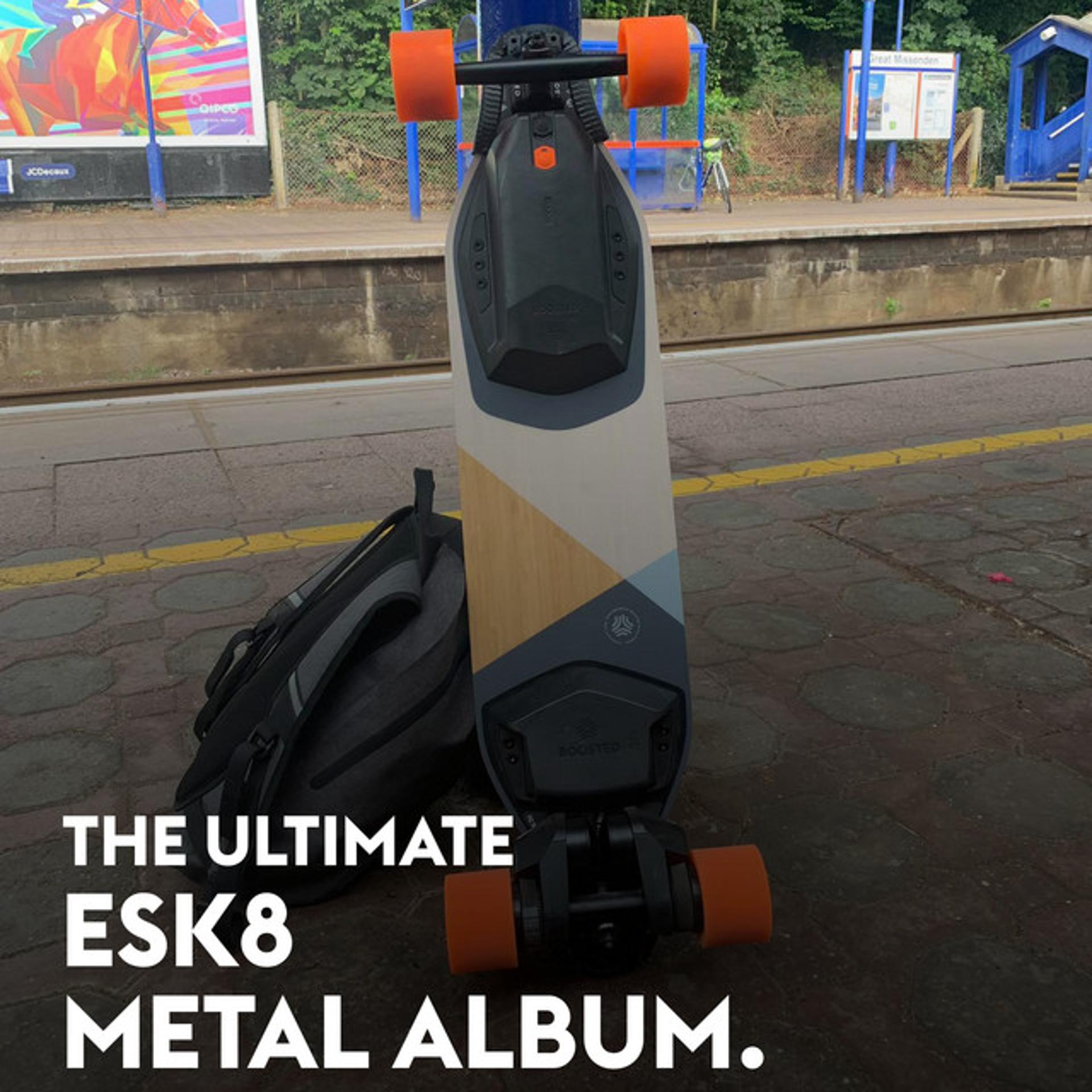Постер альбома The Ultimate ESK8 Metal Album.