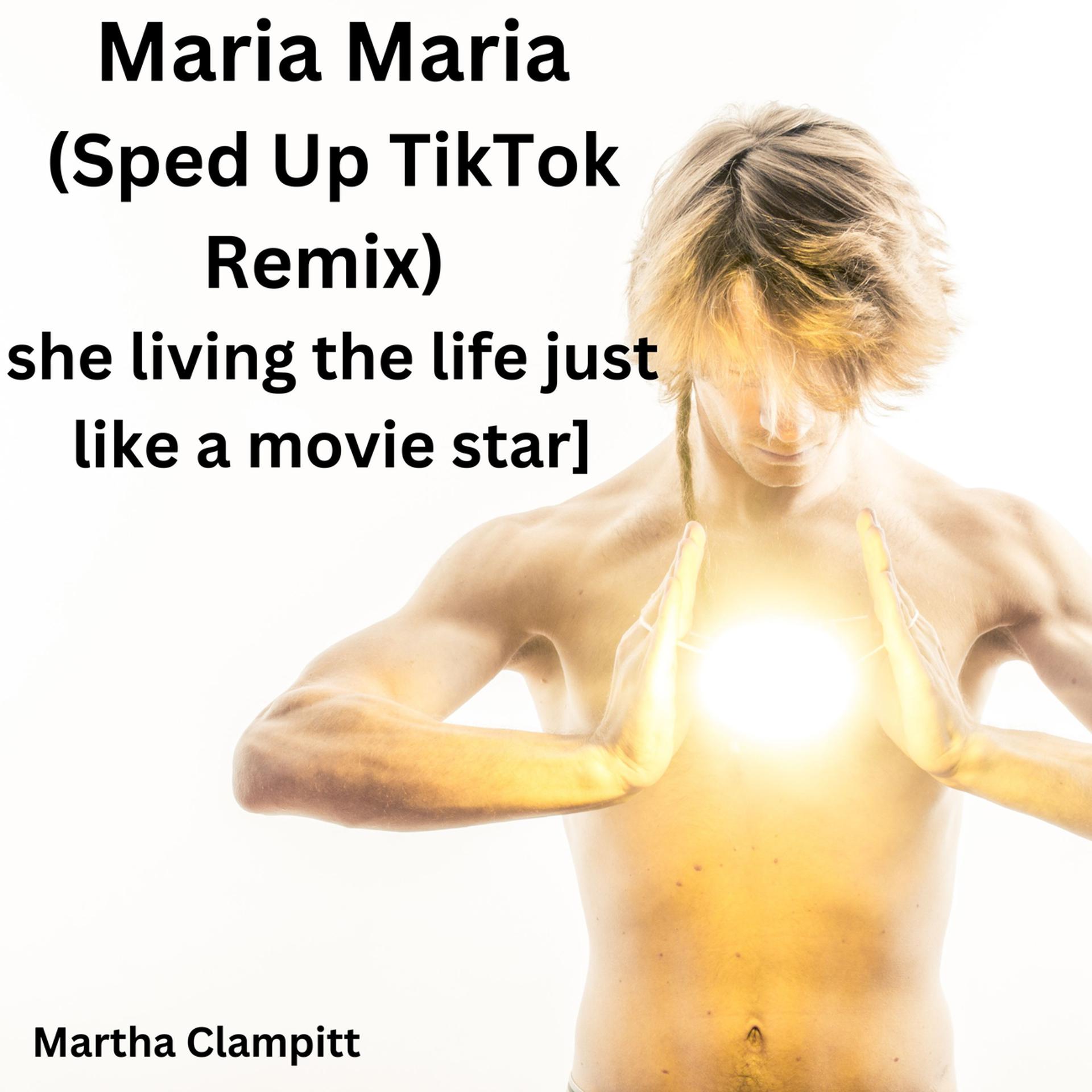 Постер альбома Maria Maria (Sped Up TikTok Remix) [she living the life just like a movie star]