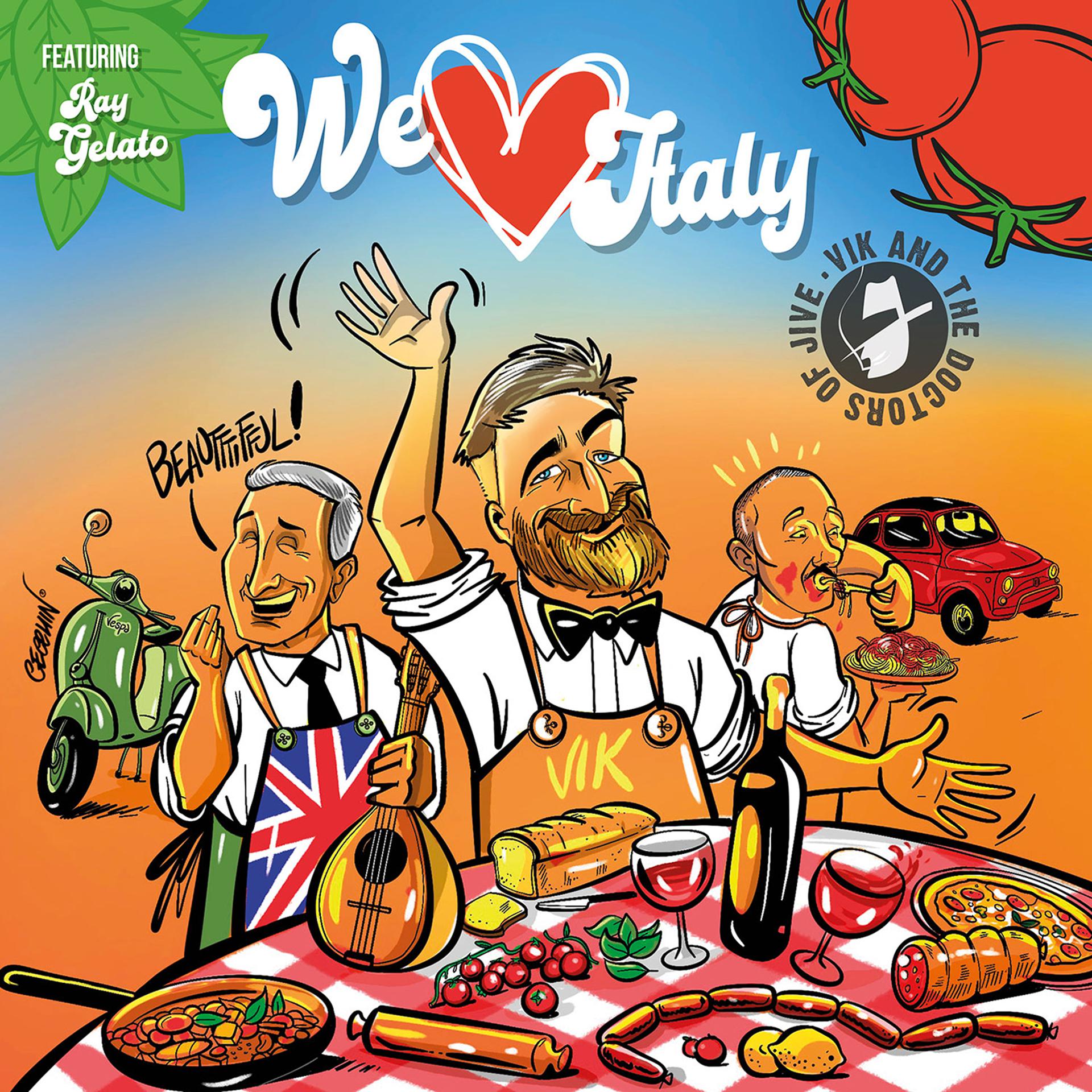 Постер альбома We Love Italy