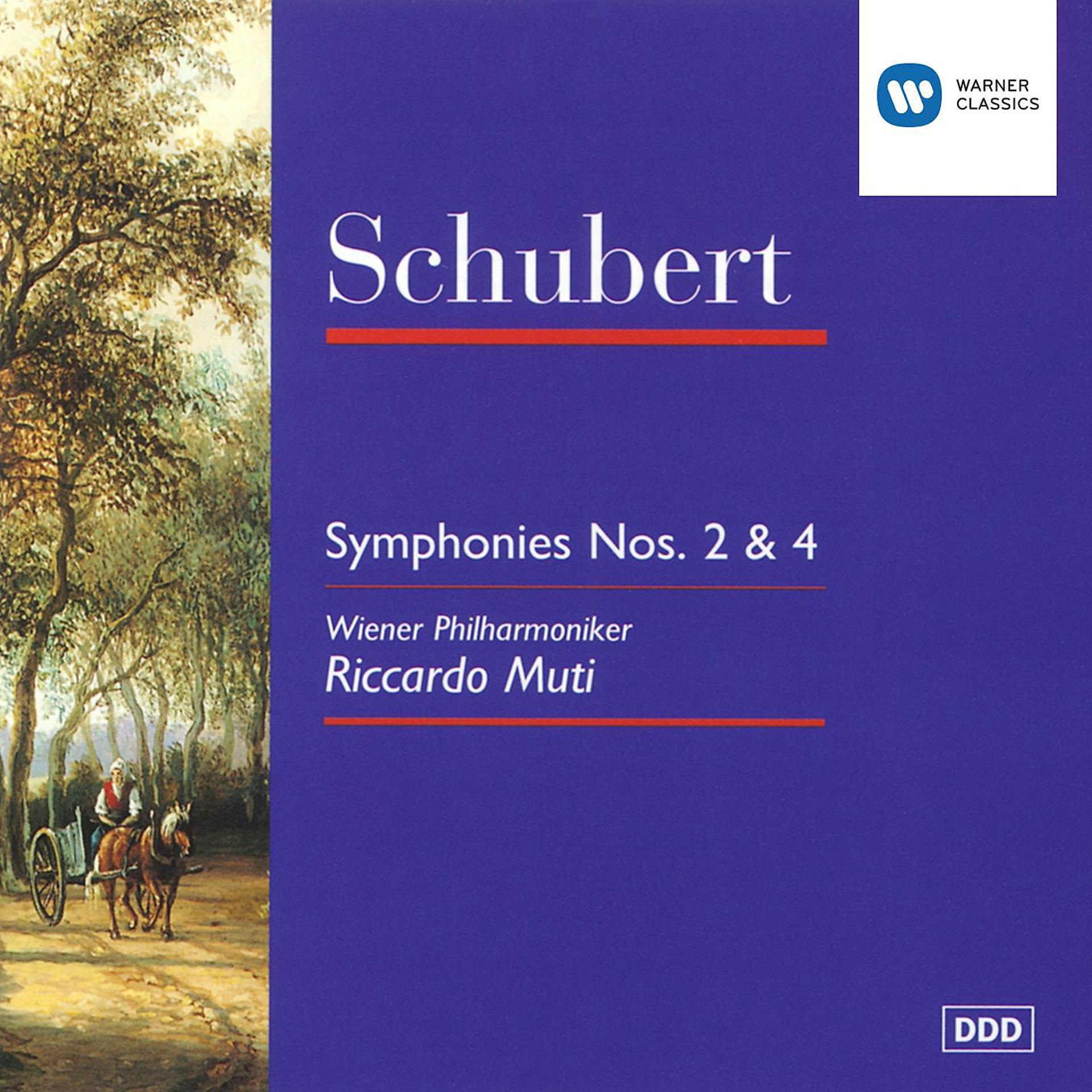 Постер альбома Schubert : Symphonies 2 & 4