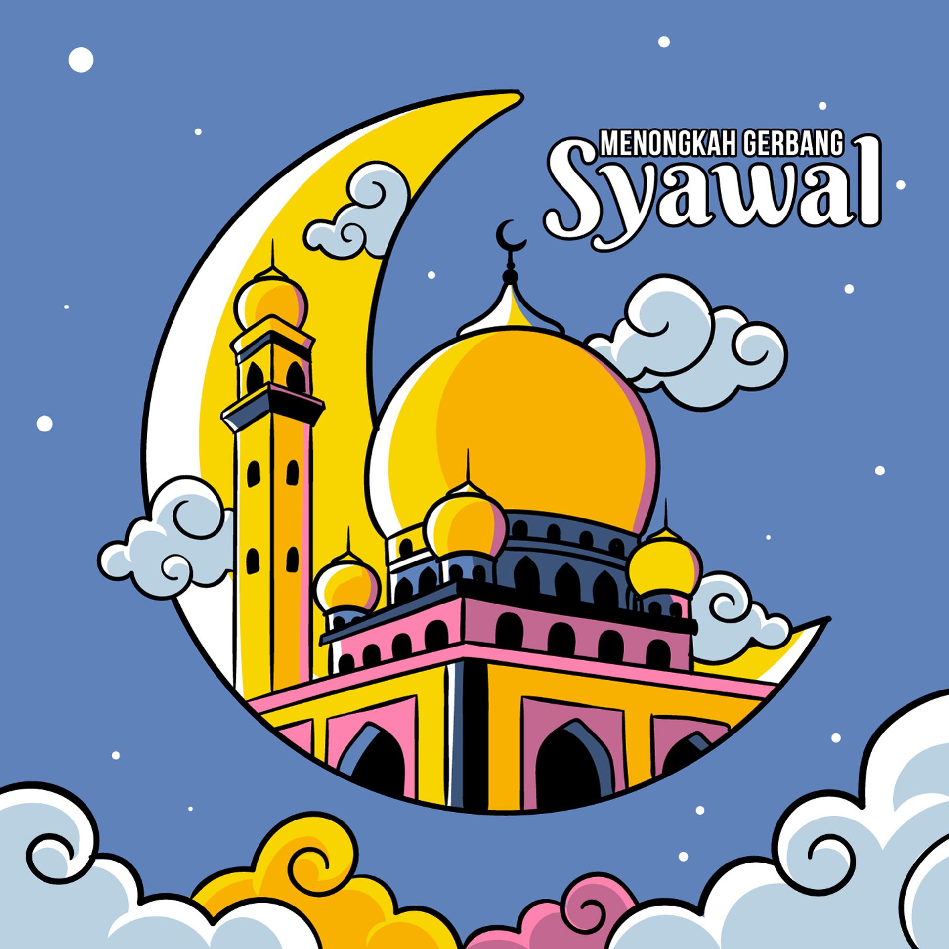 Постер альбома Menongkah Gerbang Syawal
