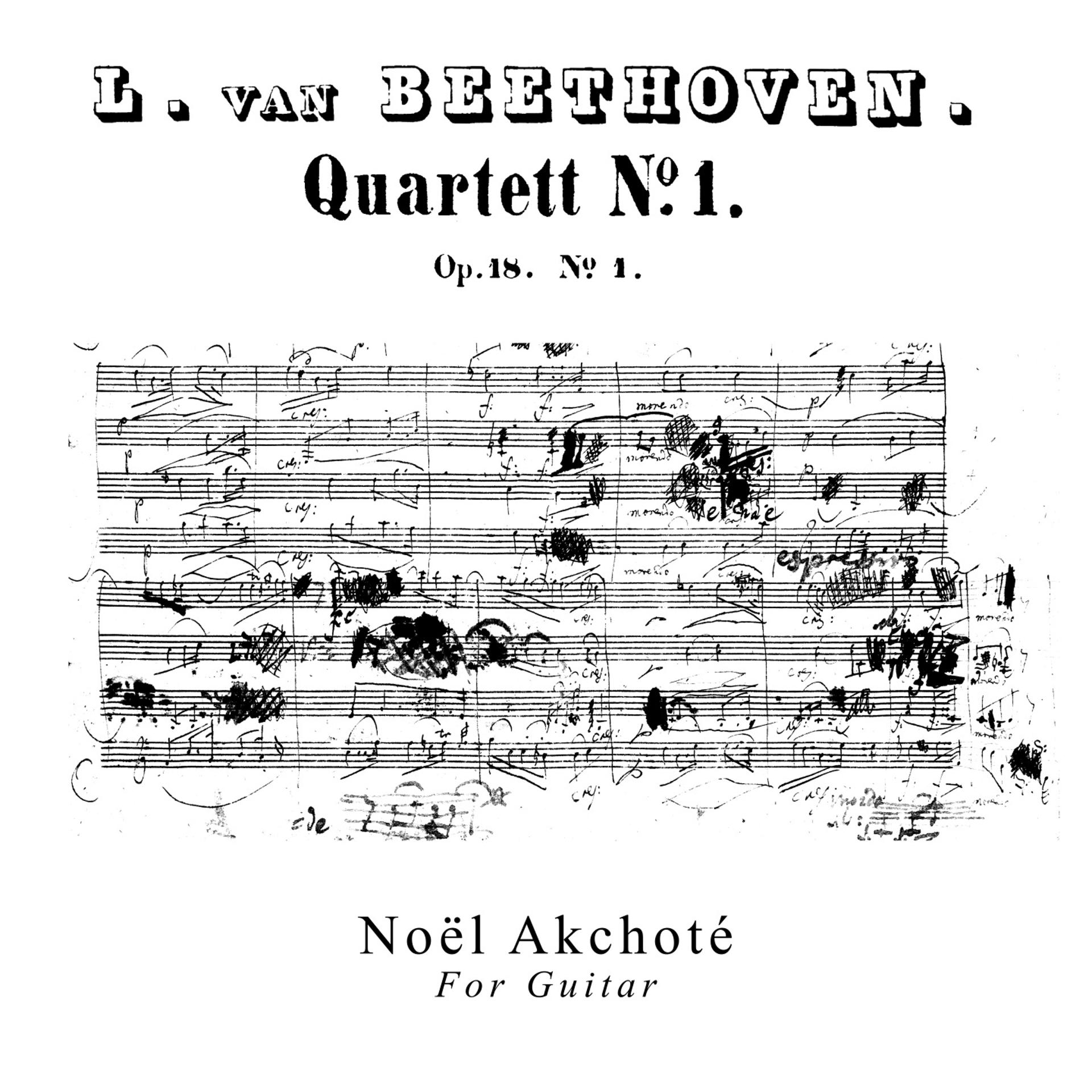 Постер альбома Beethoven: String Quartet No. 1, Op. 18