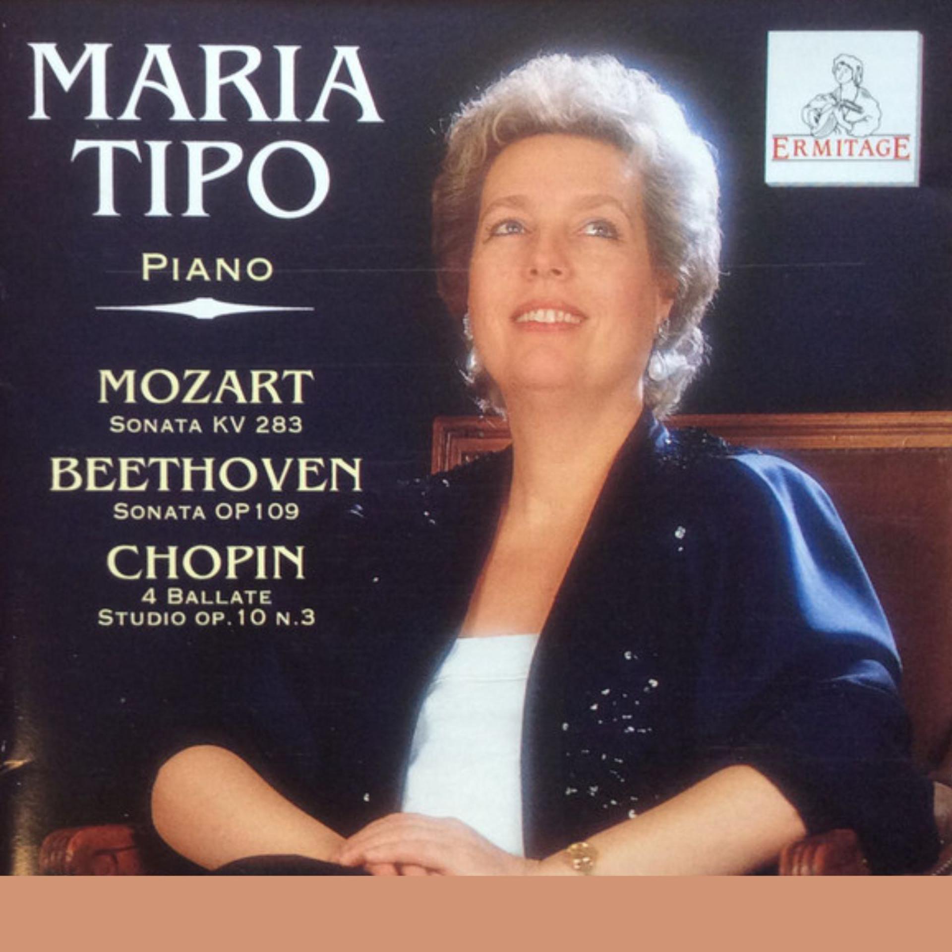 Постер альбома Maria Tipo, Piano: Mozart • Beethoven • Chopin