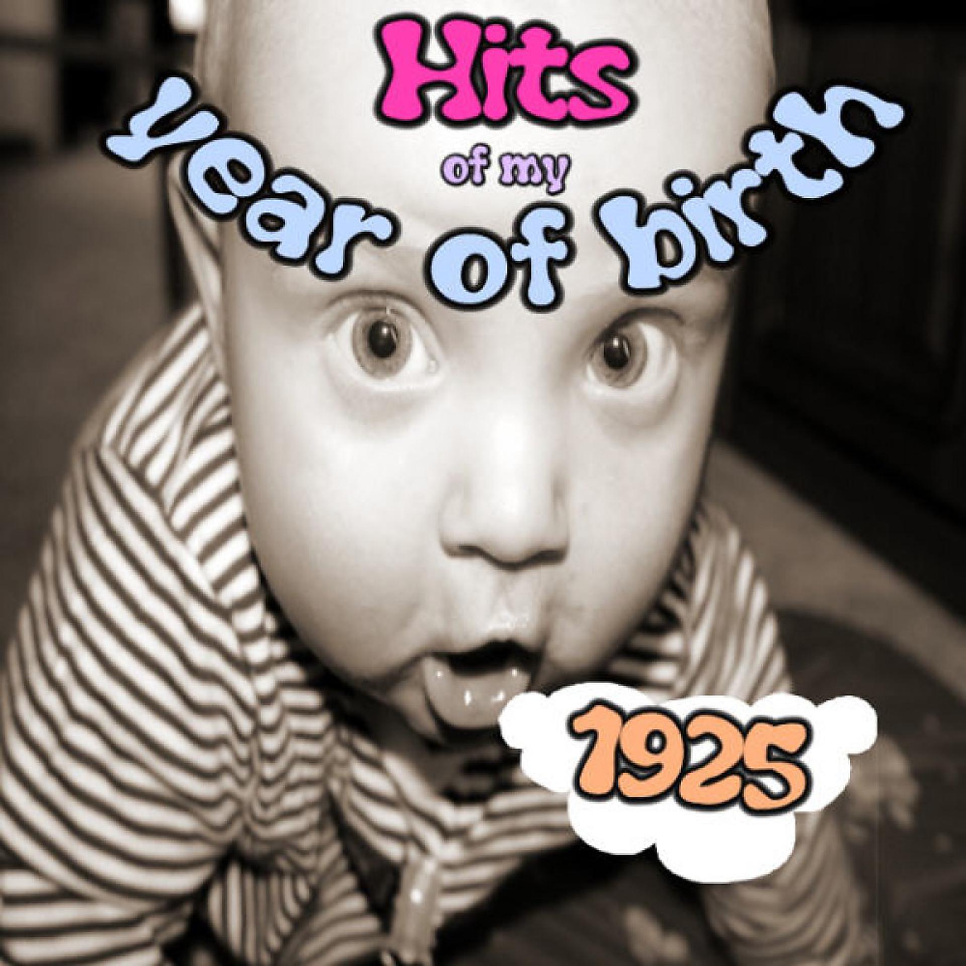 Постер альбома Hits of My Year of Birth-1925/Hits Aus Meinem Geburtsjahr-1925