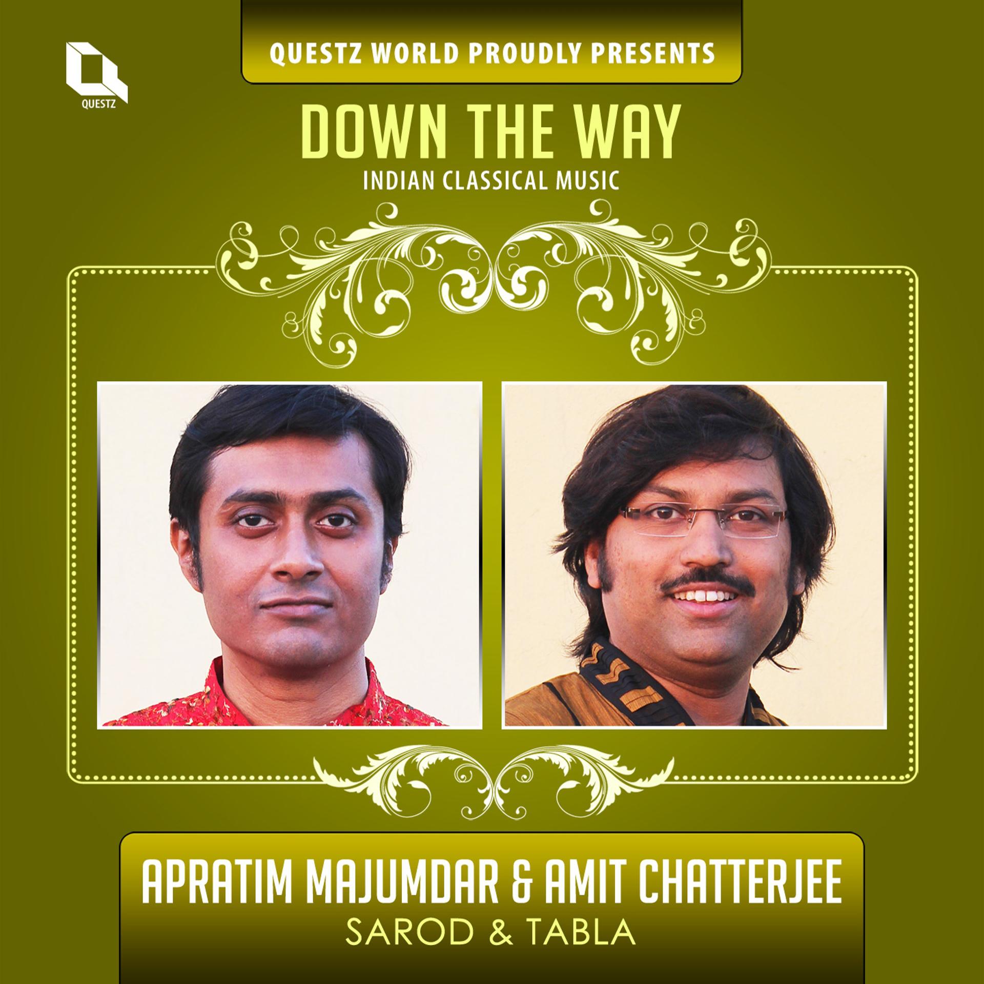 Постер альбома Down The Way (Indian Classical Sarod) (Live)
