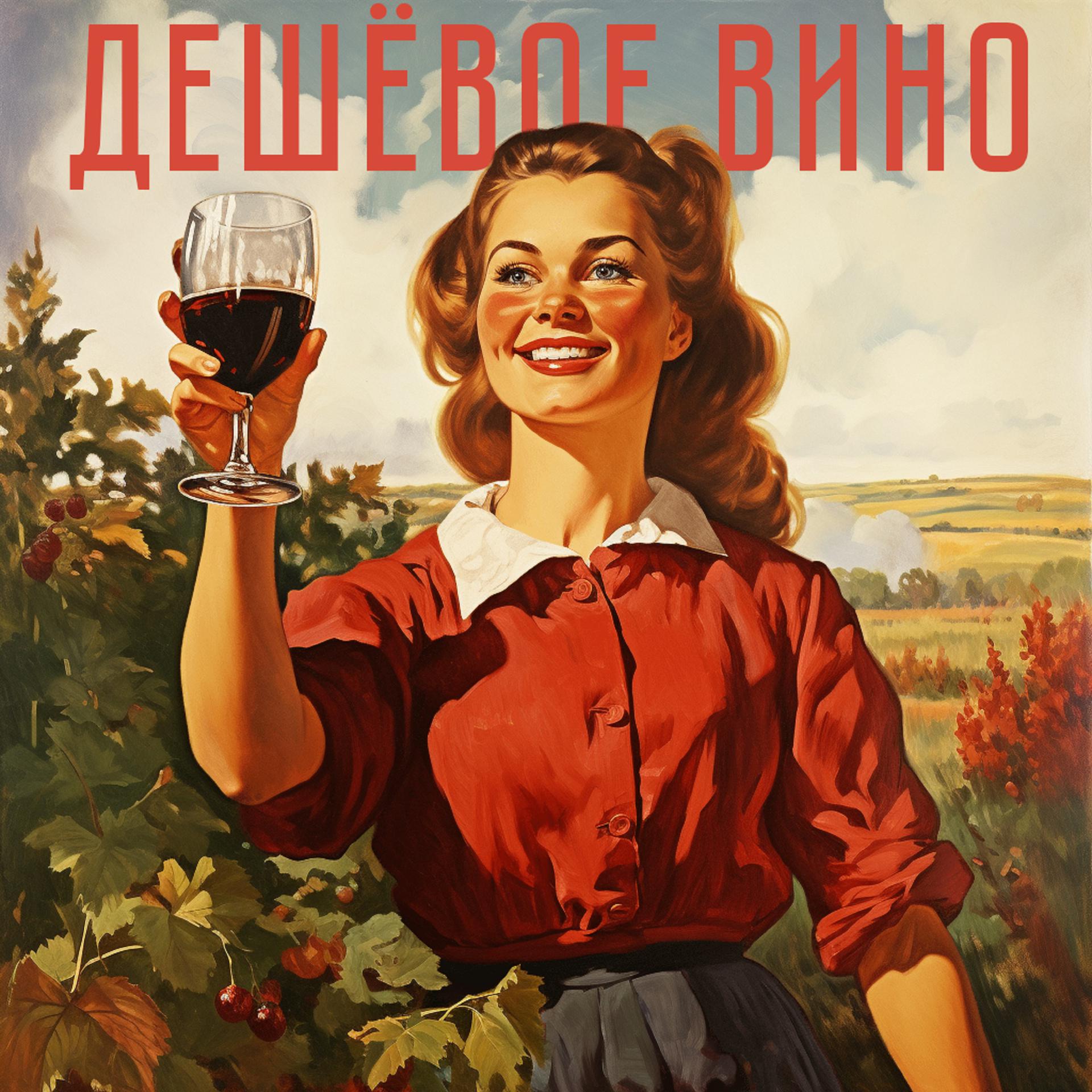 Постер альбома Дешёвое вино