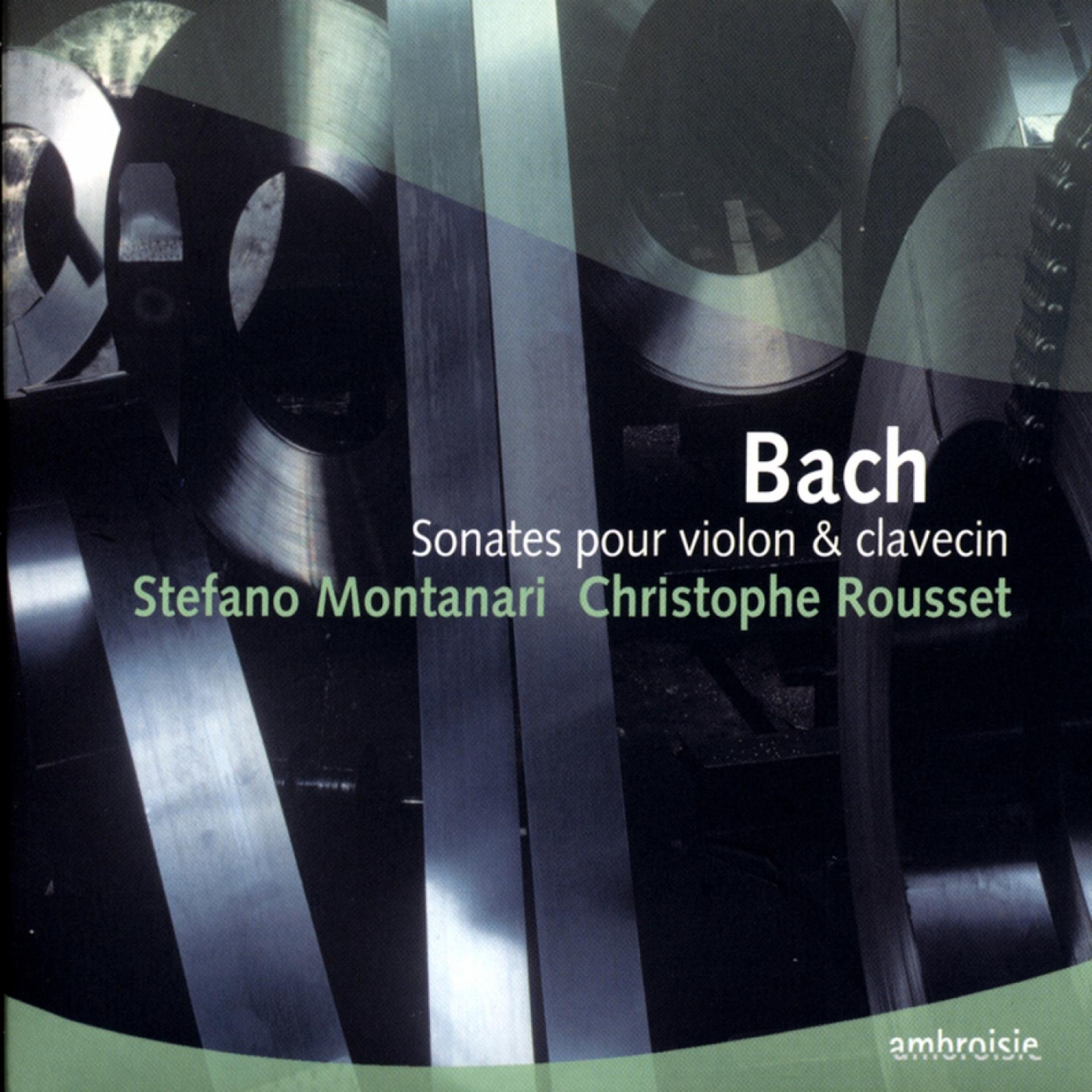 Постер альбома Bach: Sonates Pour Violon & Clavecin