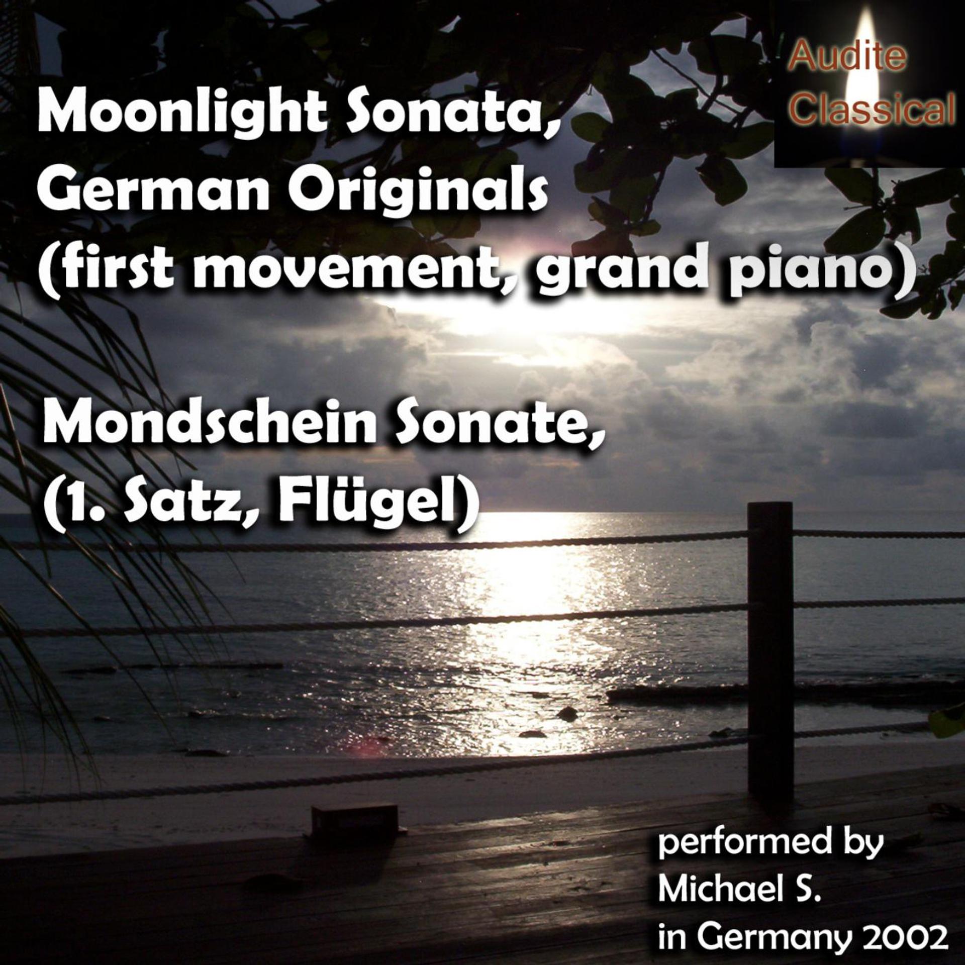 Постер альбома Moonlight Sonata , Mondschein Sonate (1. Movement , 1. Satz)
