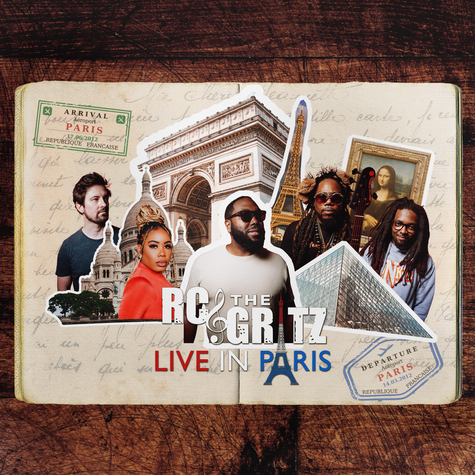 Постер альбома LIVE IN PARIS