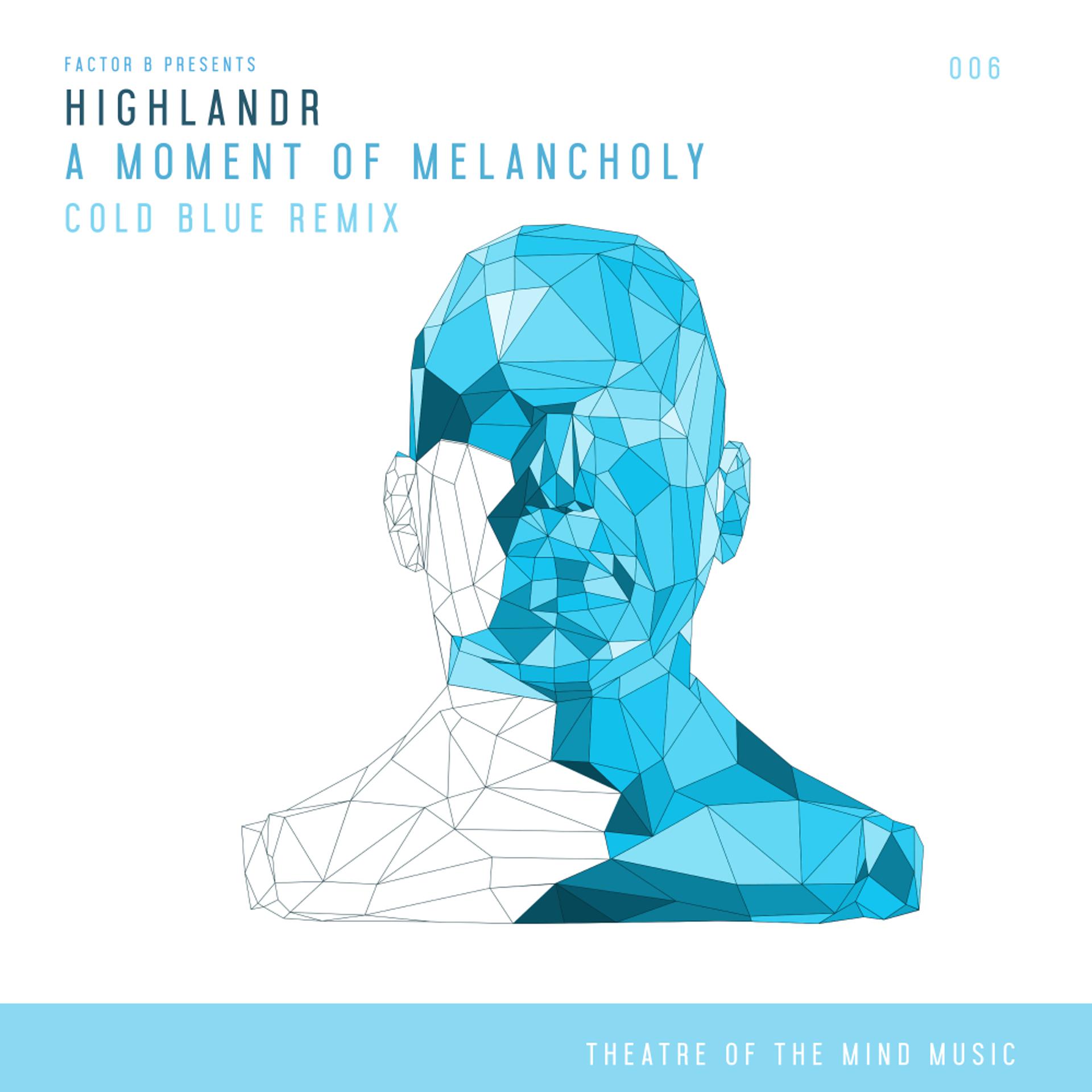Постер альбома A Moment of Melancholy (Cold Blue Remix)