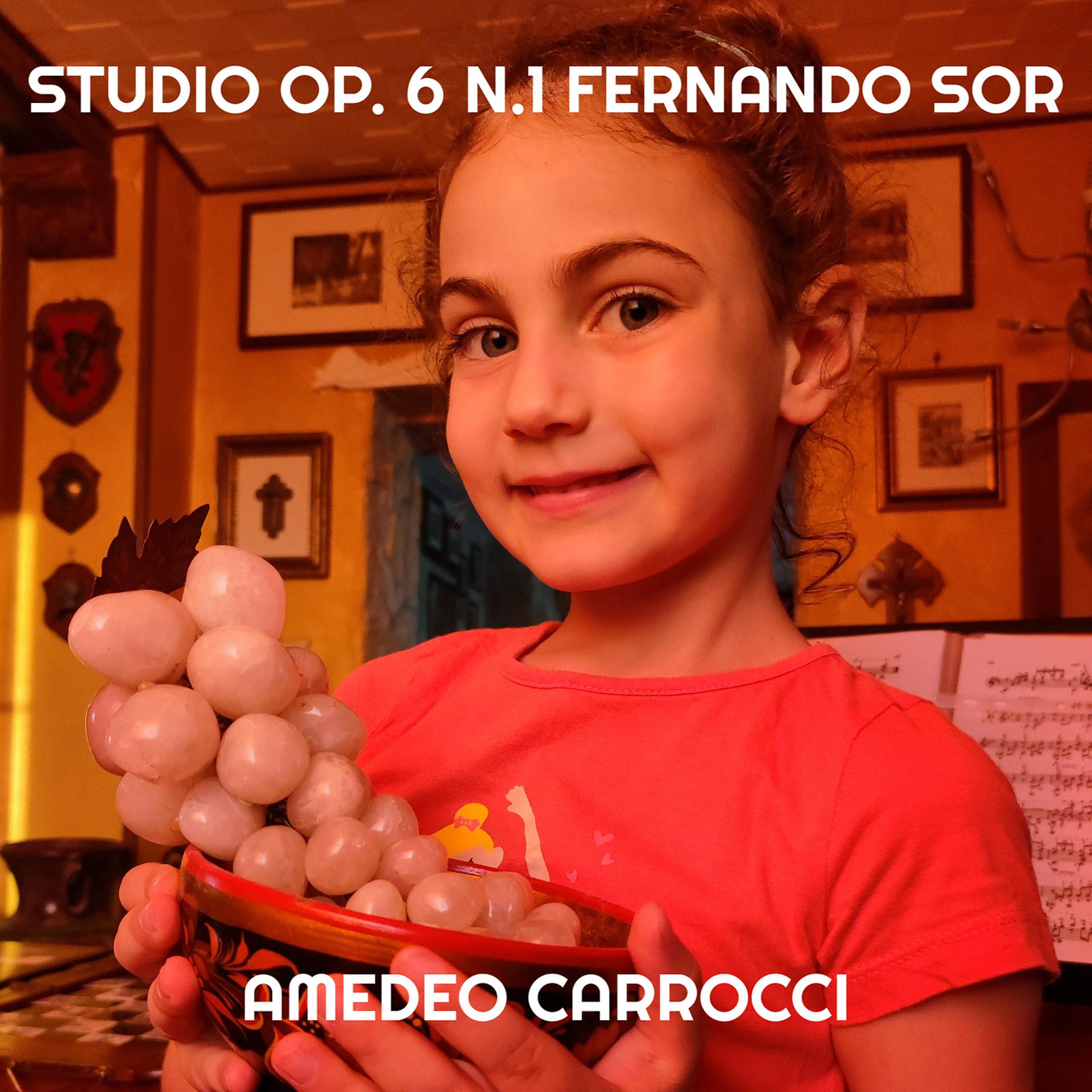 Постер альбома Studio Op. 6 n.1 Fernando Sor