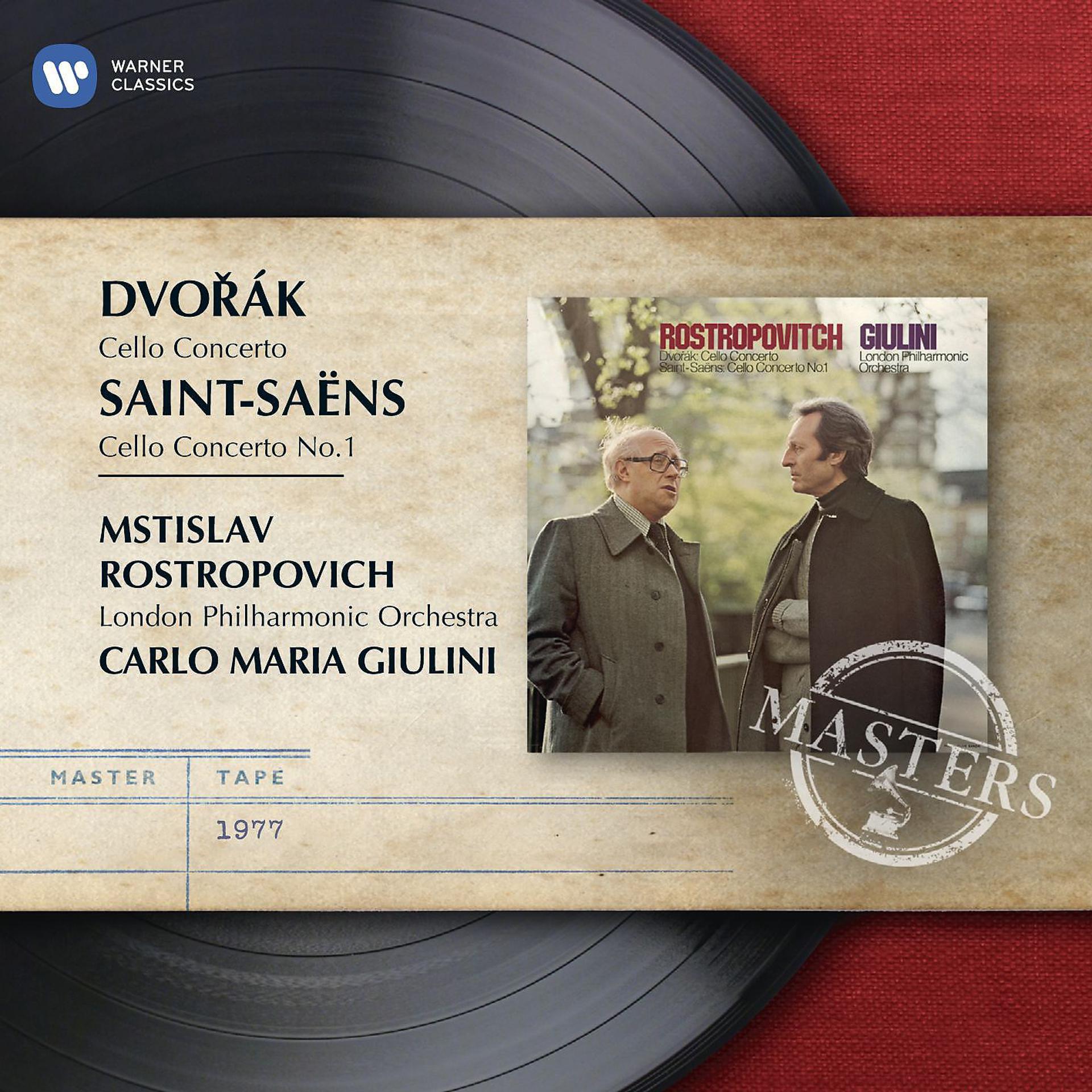 Постер альбома Dvořák & Saint-Saëns: Cello Concertos