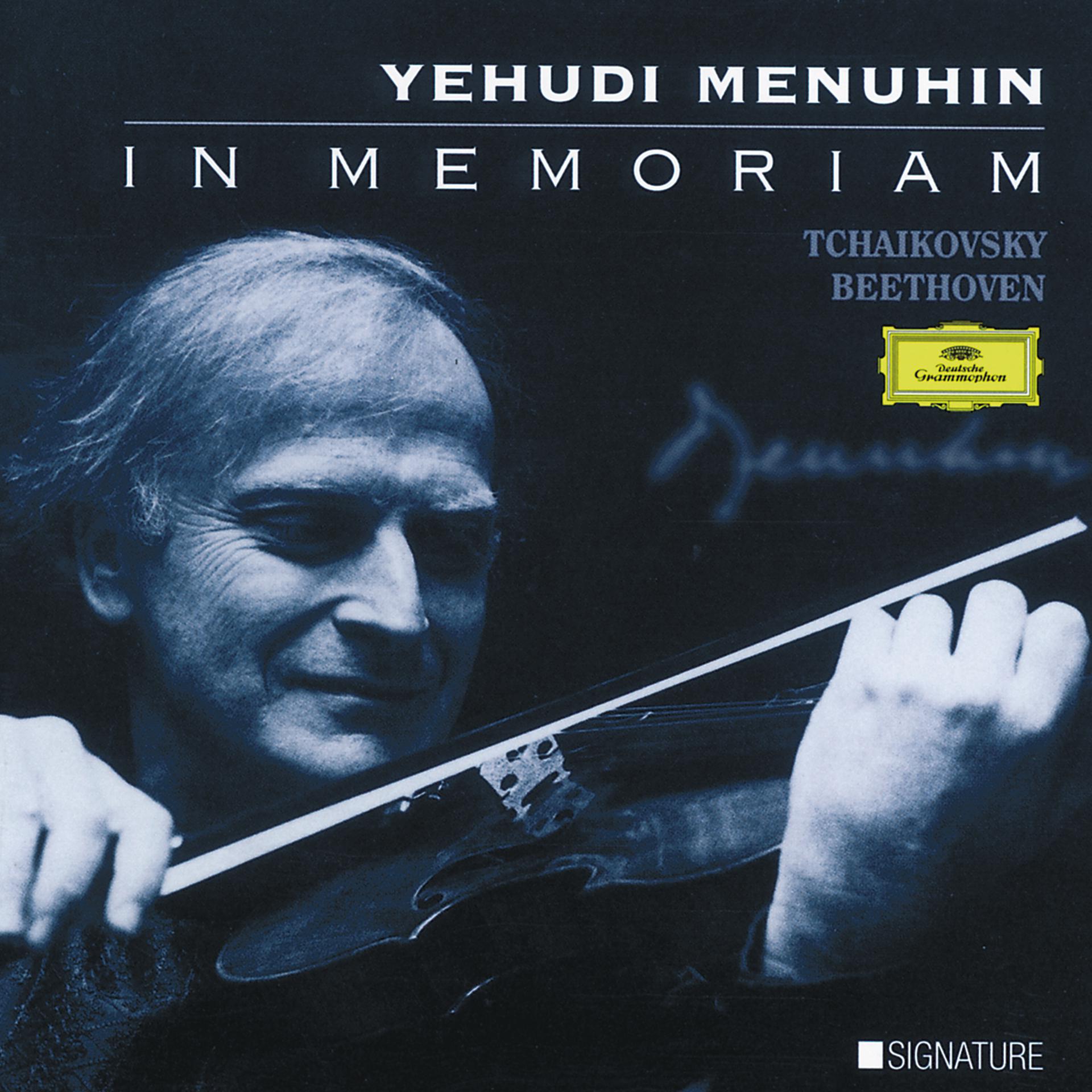 Постер альбома Yehudi Menuhin - In Memoriam