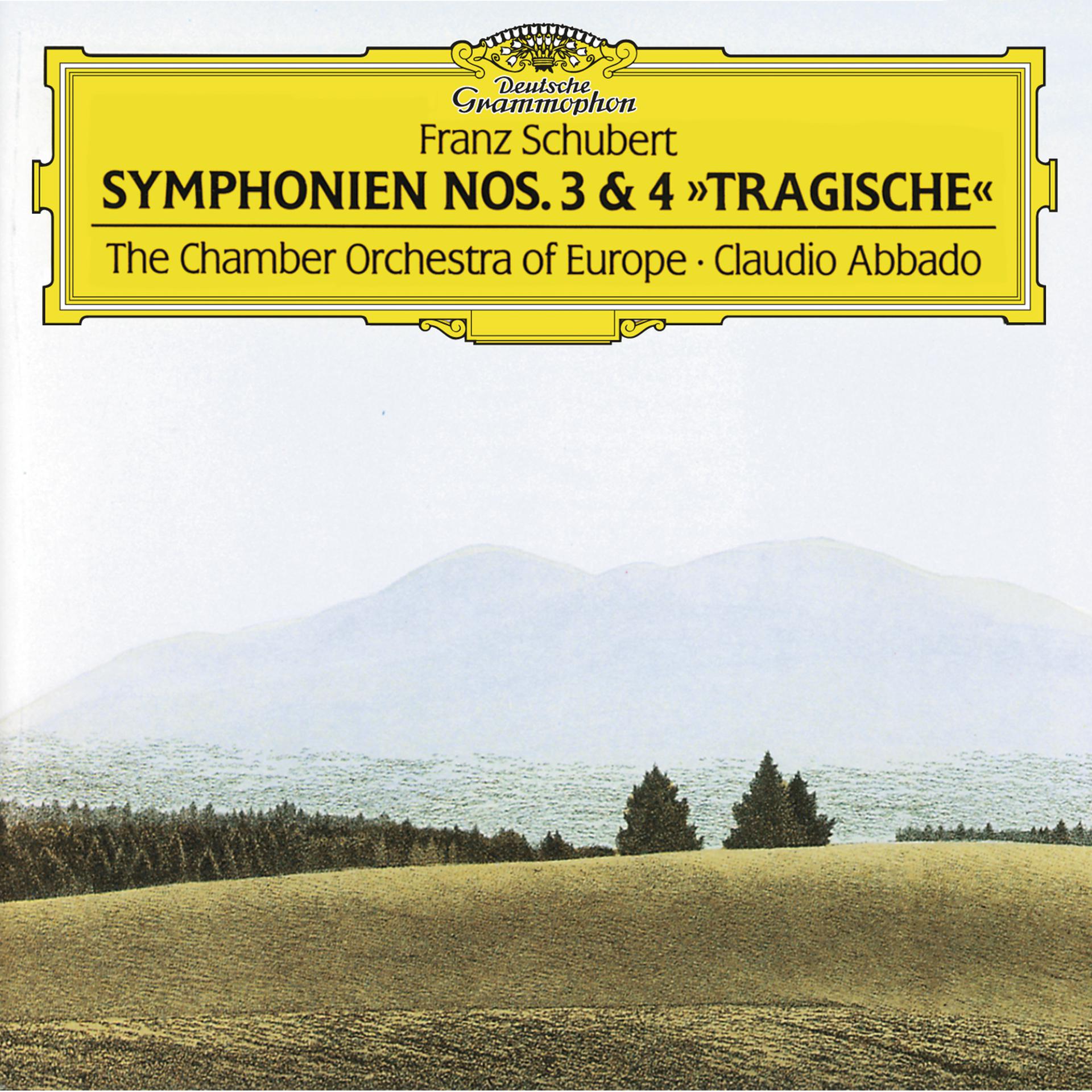 Постер альбома Schubert: Symphonies Nos.3 & 4 "Tragic"