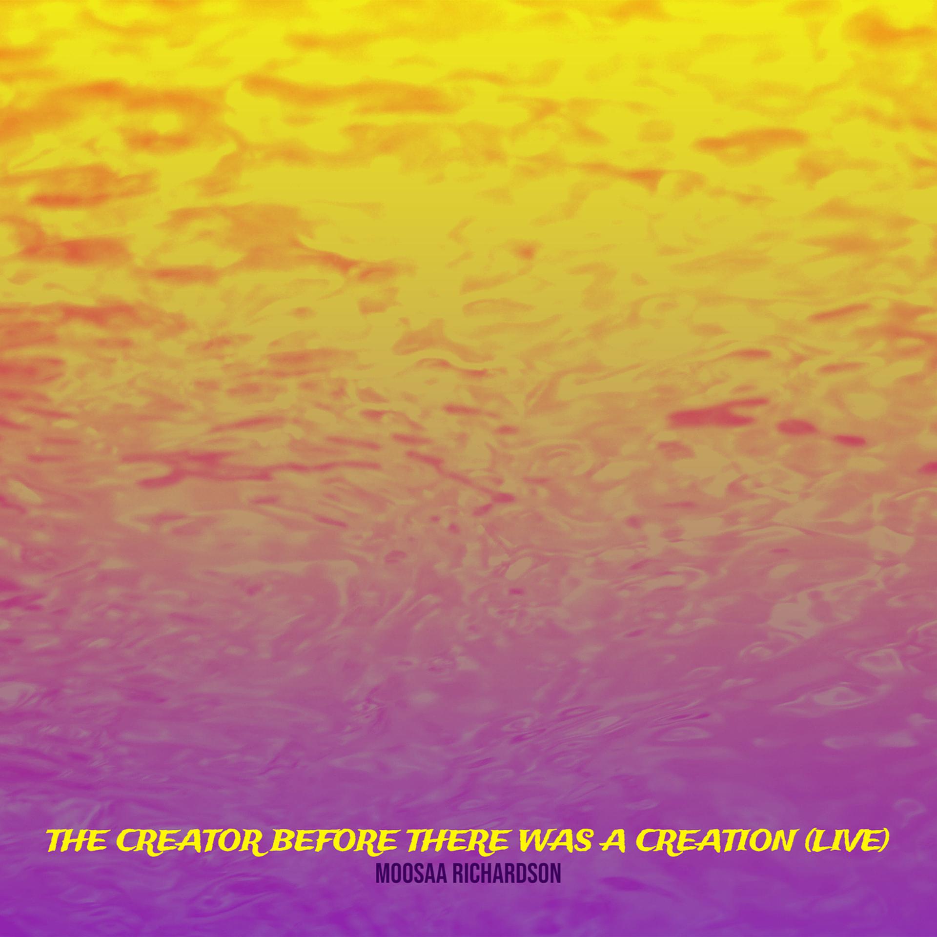 Постер альбома The Creator Before There Was a Creation (Live)