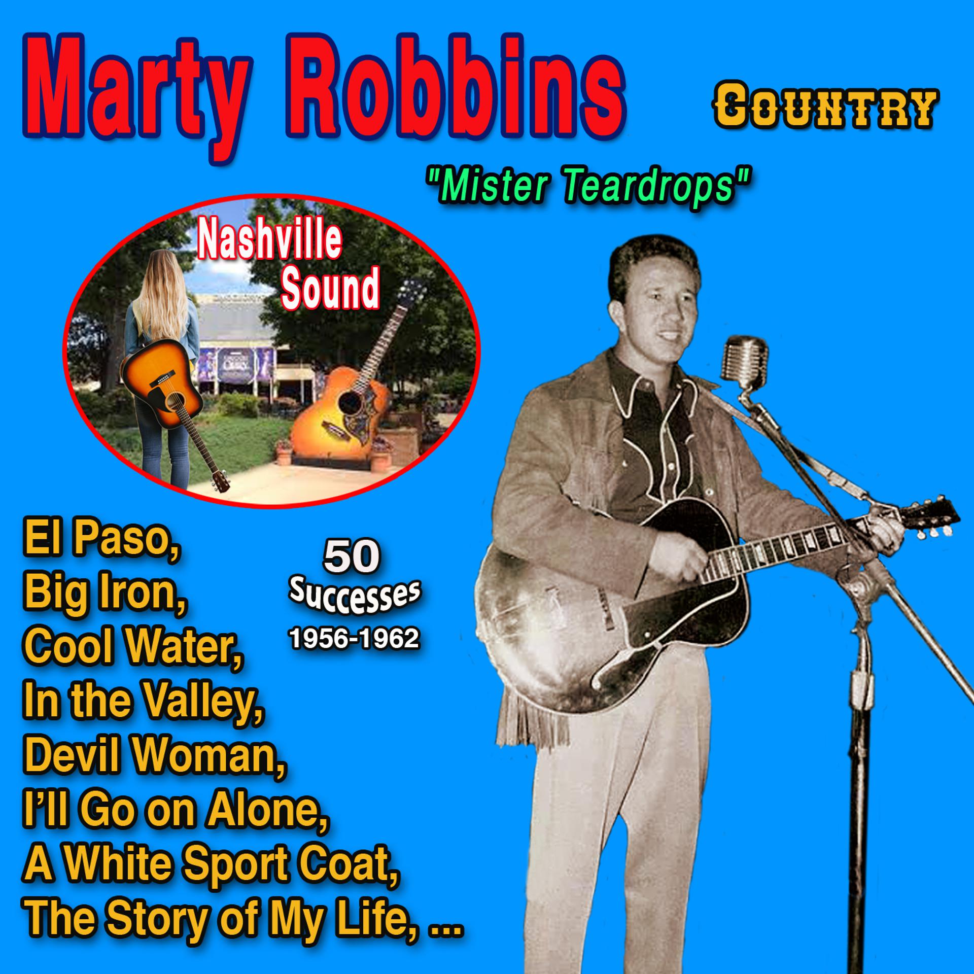 Постер альбома Marty Robbins "Mister Teardrop" 50 Successes