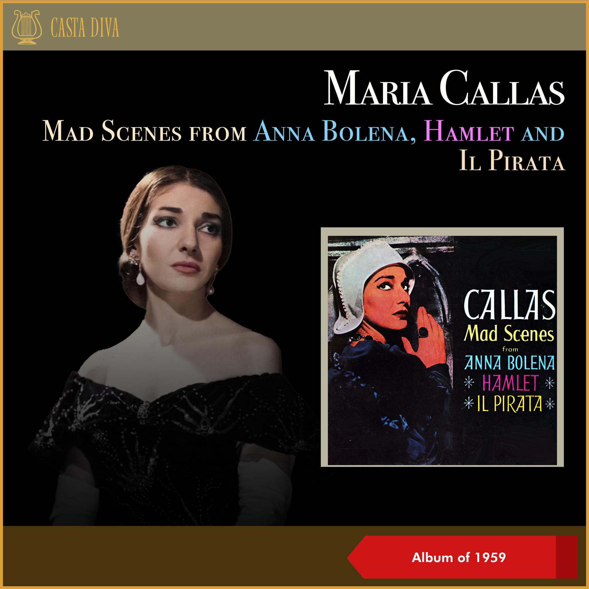 Постер альбома Mad Scenes from Anna Bolena, Hamlet and Il Pirata