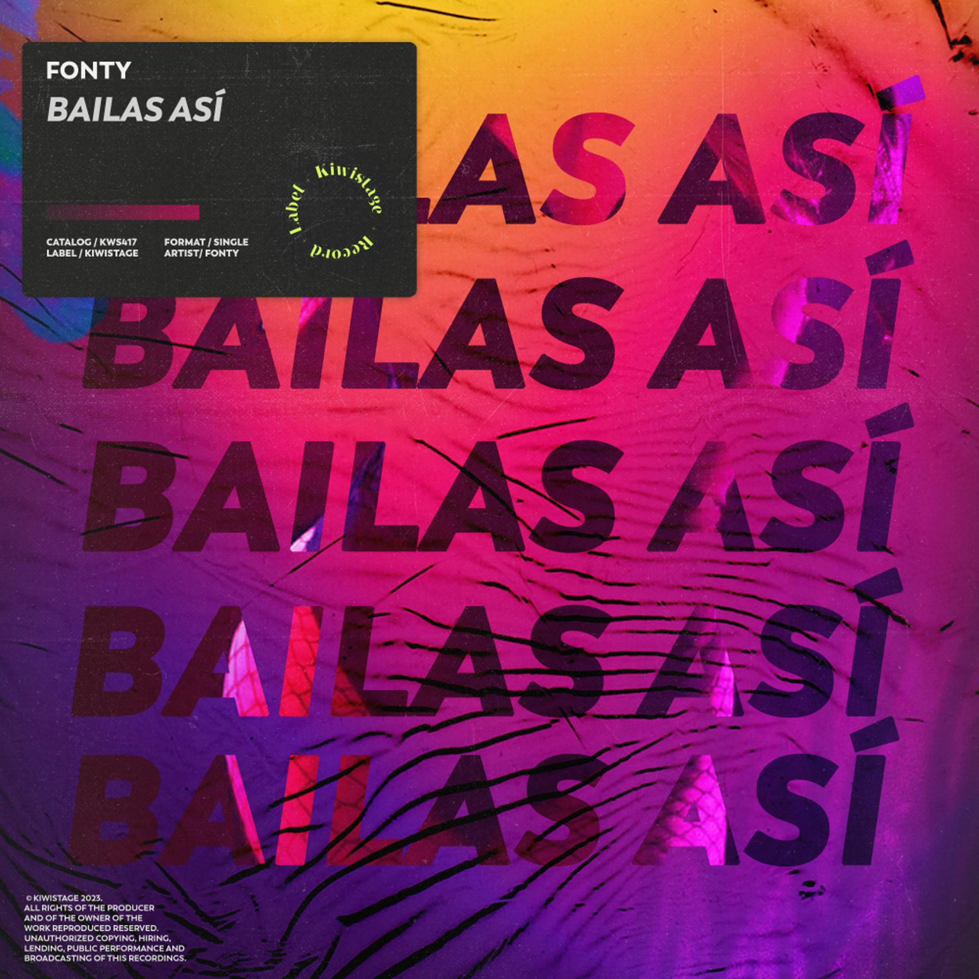 Постер альбома Bailas Asì