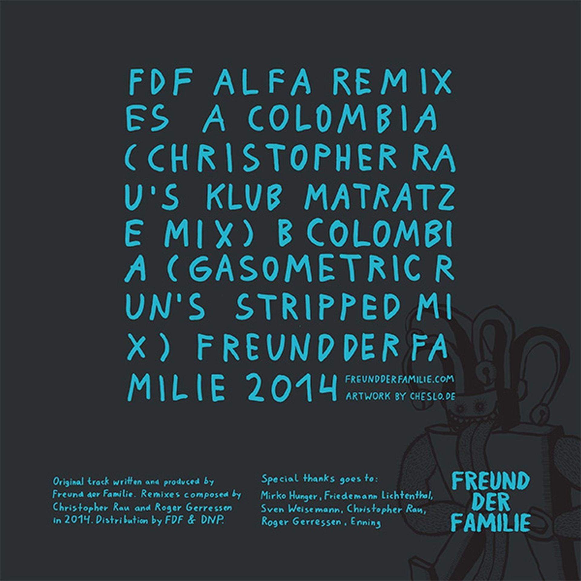 Постер альбома ALFA Remixes 01
