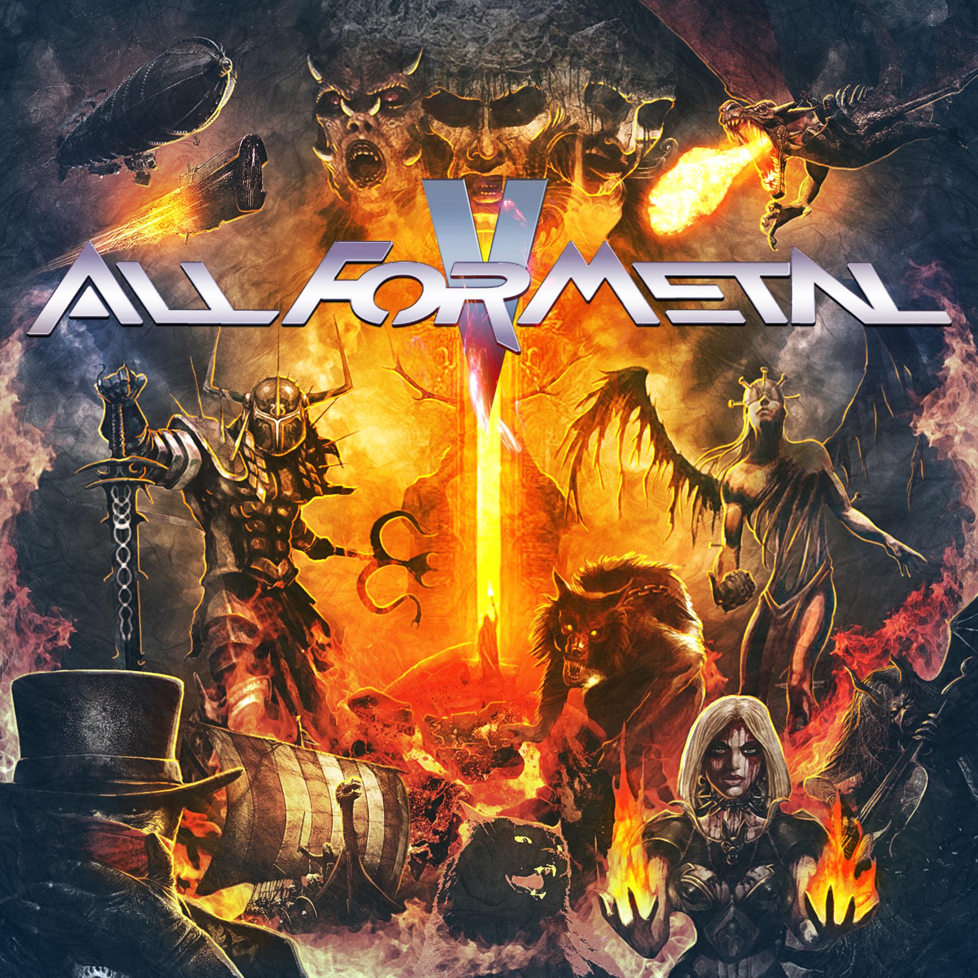 Постер альбома All for Metal, Vol. 5
